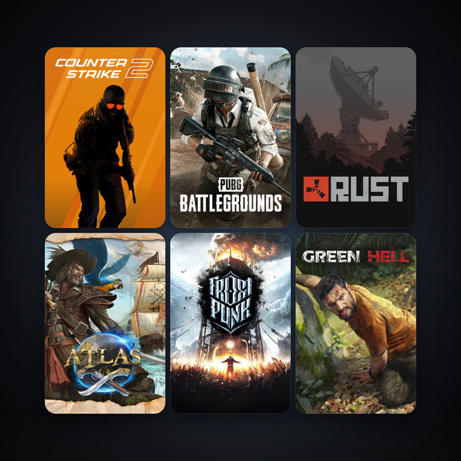 CS2 Prime + Rust, 41 games, clean — HabibiAccounts