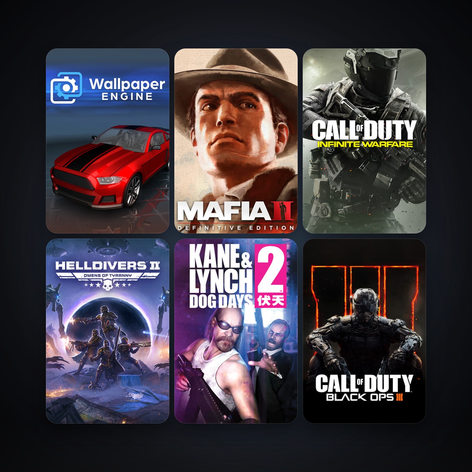 Left 4 Dead 2 + Saints Row 2, 23 games, clean — HabibiAccounts