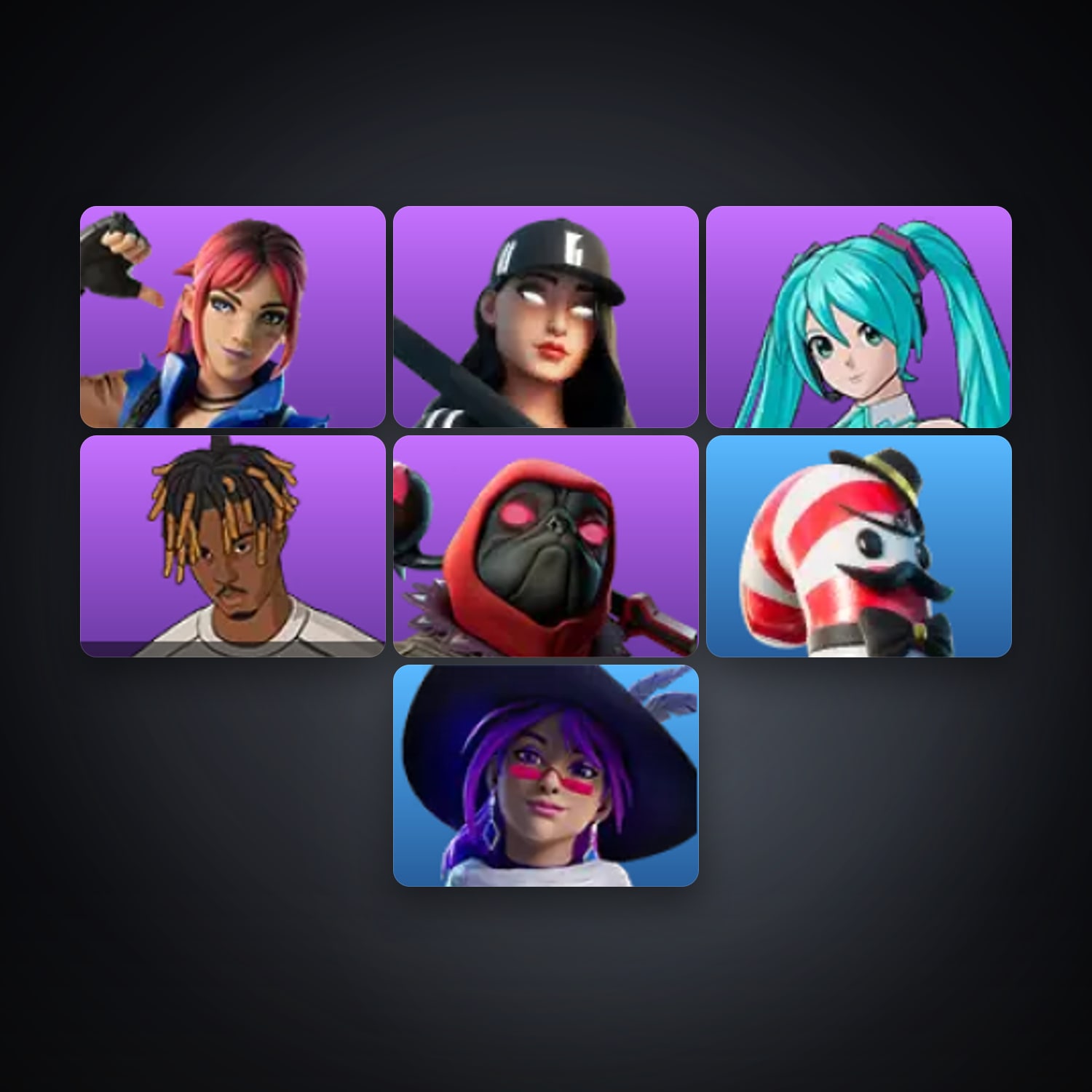 Fortnite account with Explorer Emilie & Ruby Shadows — 7 skins — 300 V-Bucks — lvl 274 — HabibiAccounts