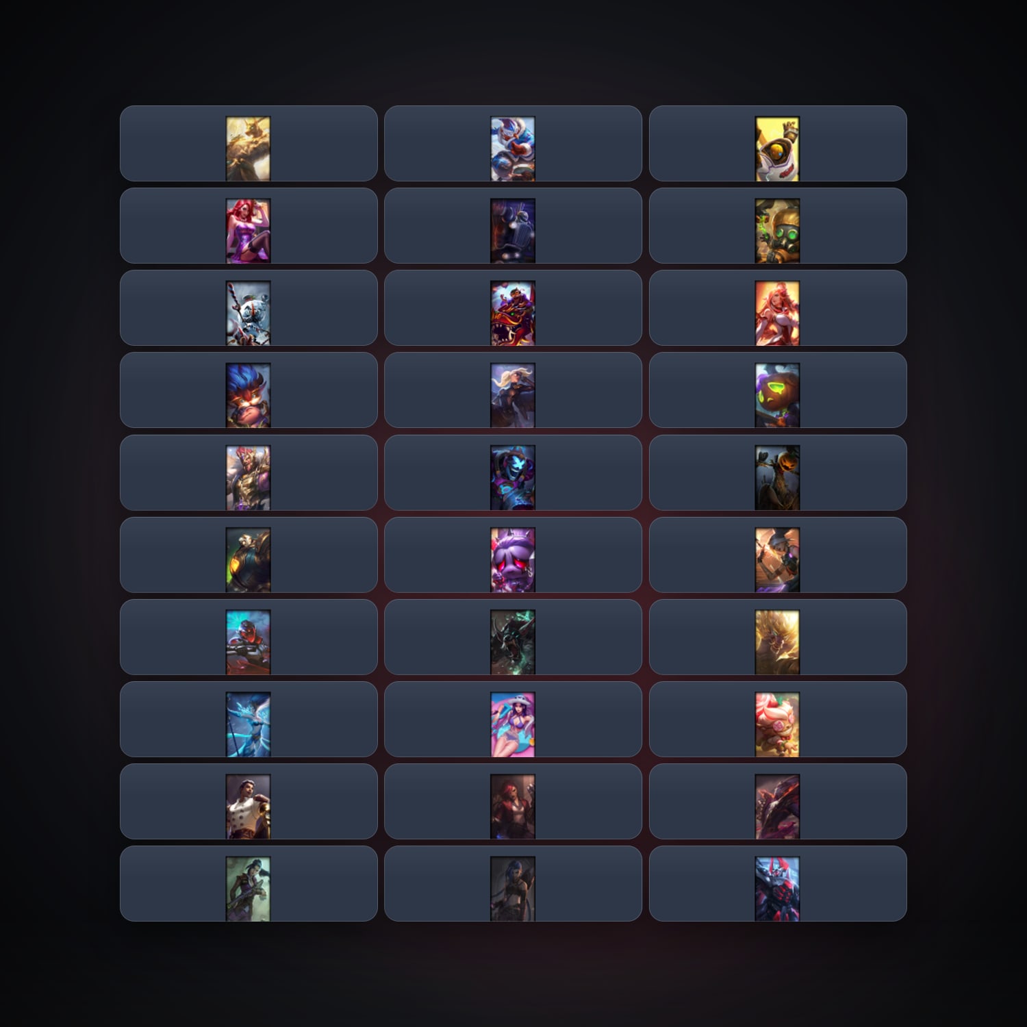 Valorant account: EU locker — 105 LoL champions, 60 LoL skins — HabibiAccounts