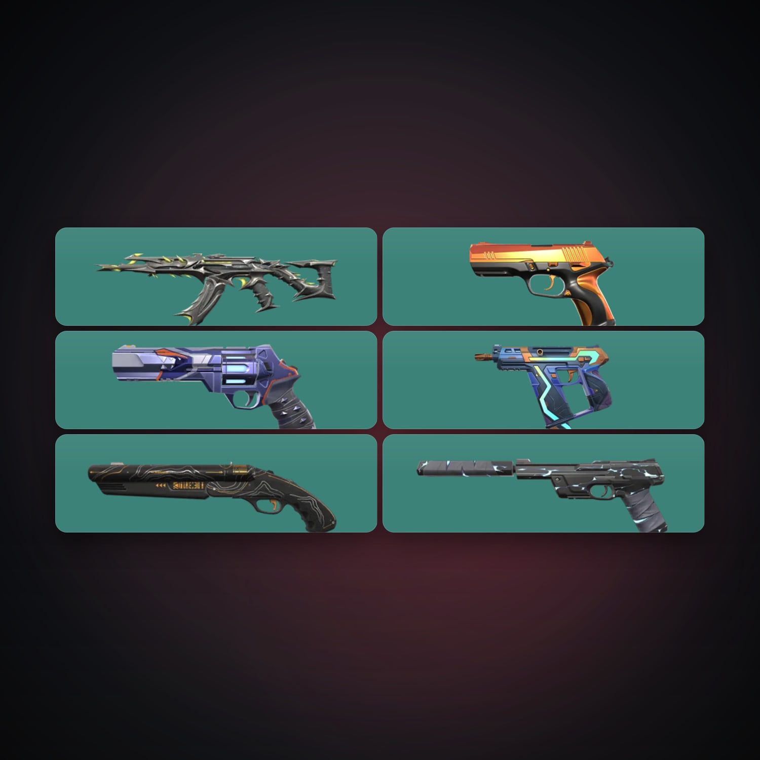 EU Silver 2 locker — 6 skins, lvl 93 — HabibiAccounts