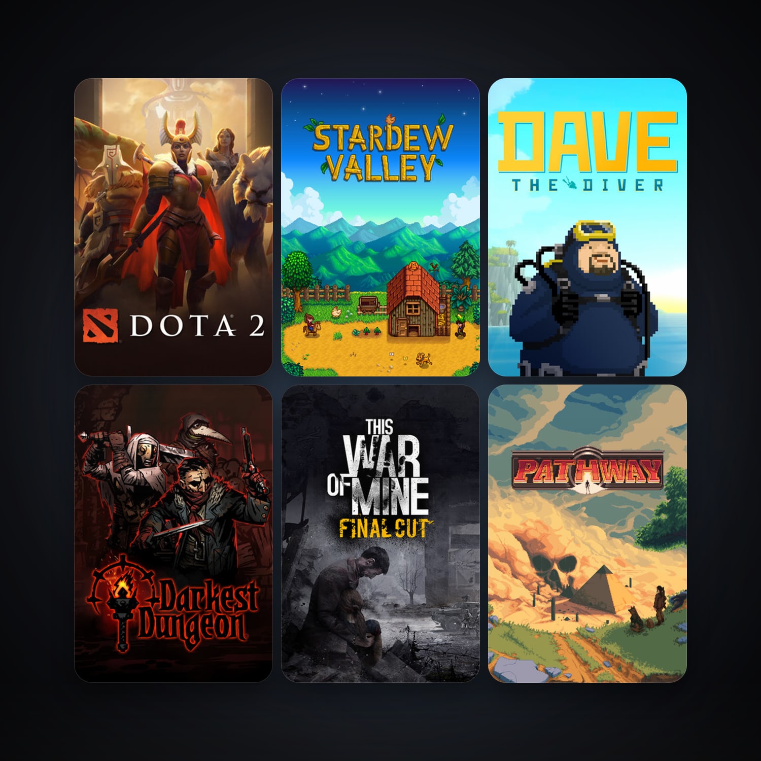 Steam account: Dota 2 + Darkest Dungeon, 14 games, clean — HabibiAccounts