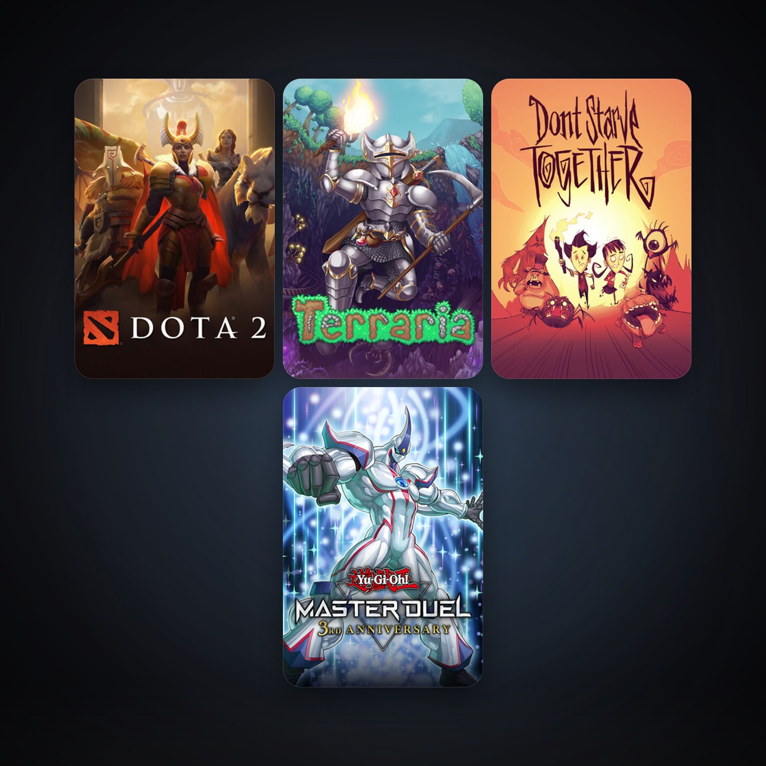 Dota 2 + Terraria, 11 games, clean — HabibiAccounts