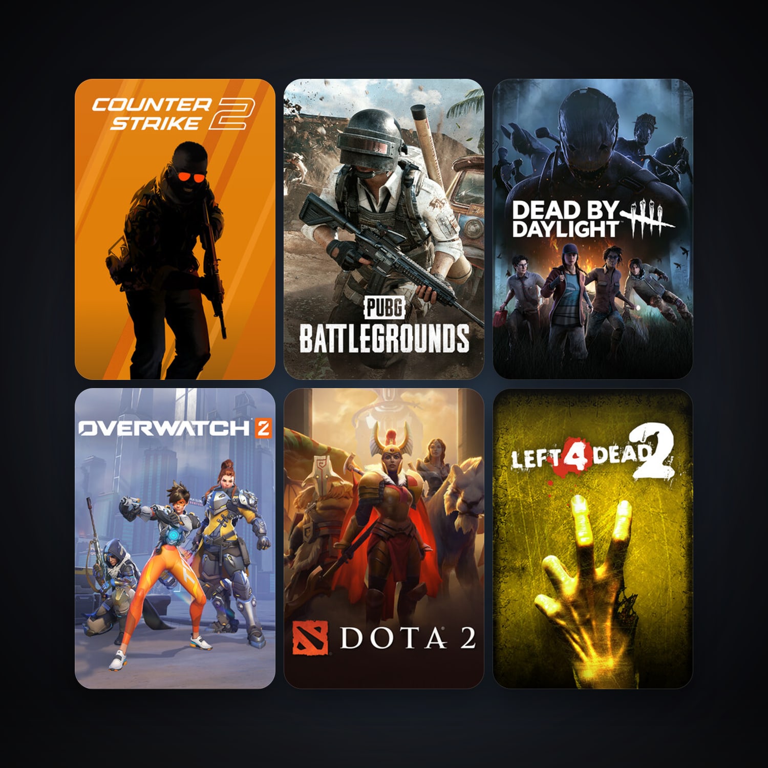 Left 4 Dead 2 + Dota 2, 85 games, Steam 12, clean — HabibiAccounts