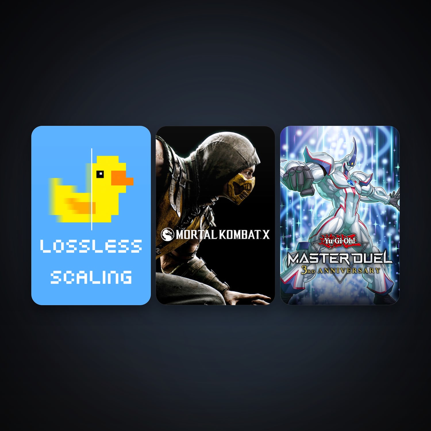 Mortal Kombat X + Lossless Scaling, 5 games, clean — HabibiAccounts
