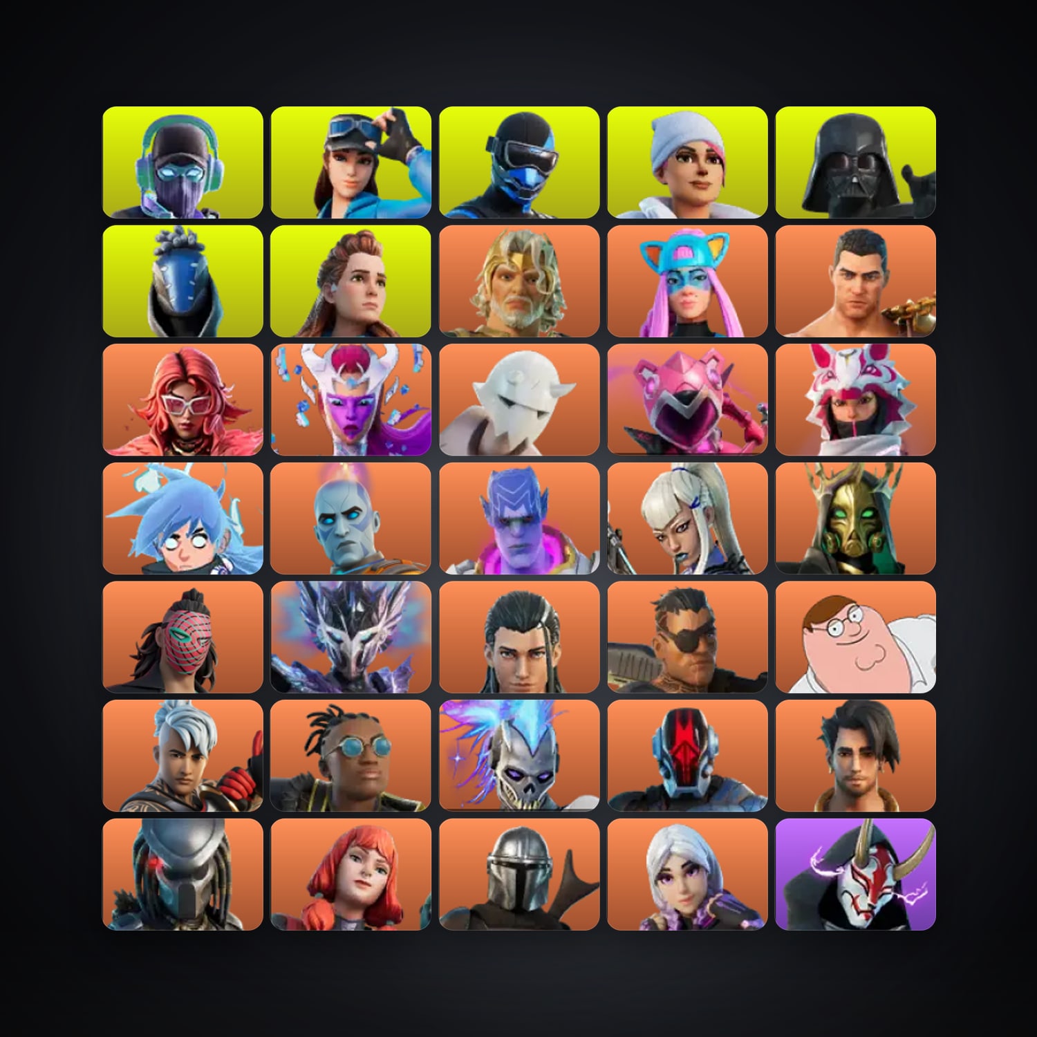 Fortnite account with Breakpoint & Cloud Striker — 249 skins — lvl 2635 — HabibiAccounts