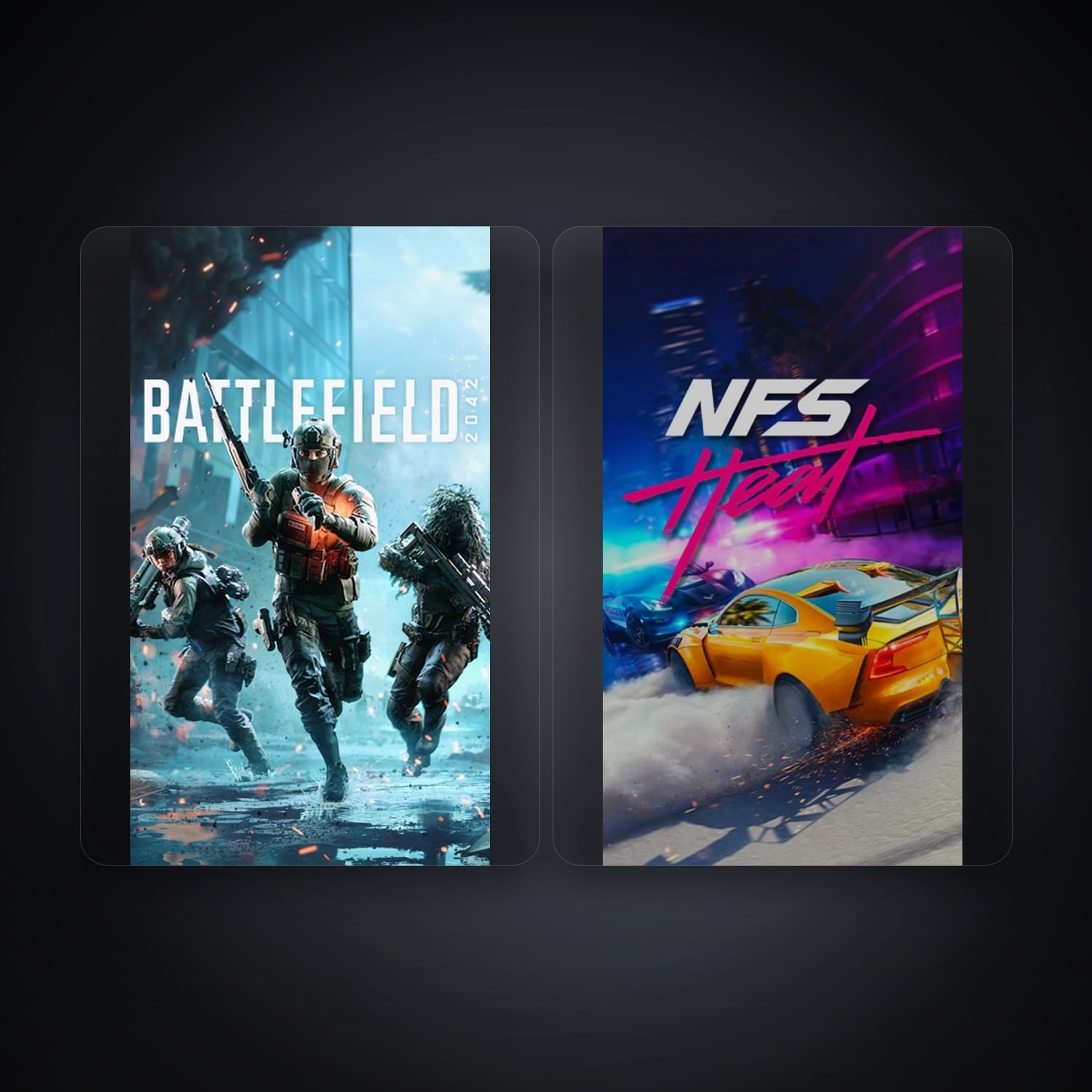 EA account — Battlefield 2042 + Need for Speed Heat — EG — HabibiAccounts