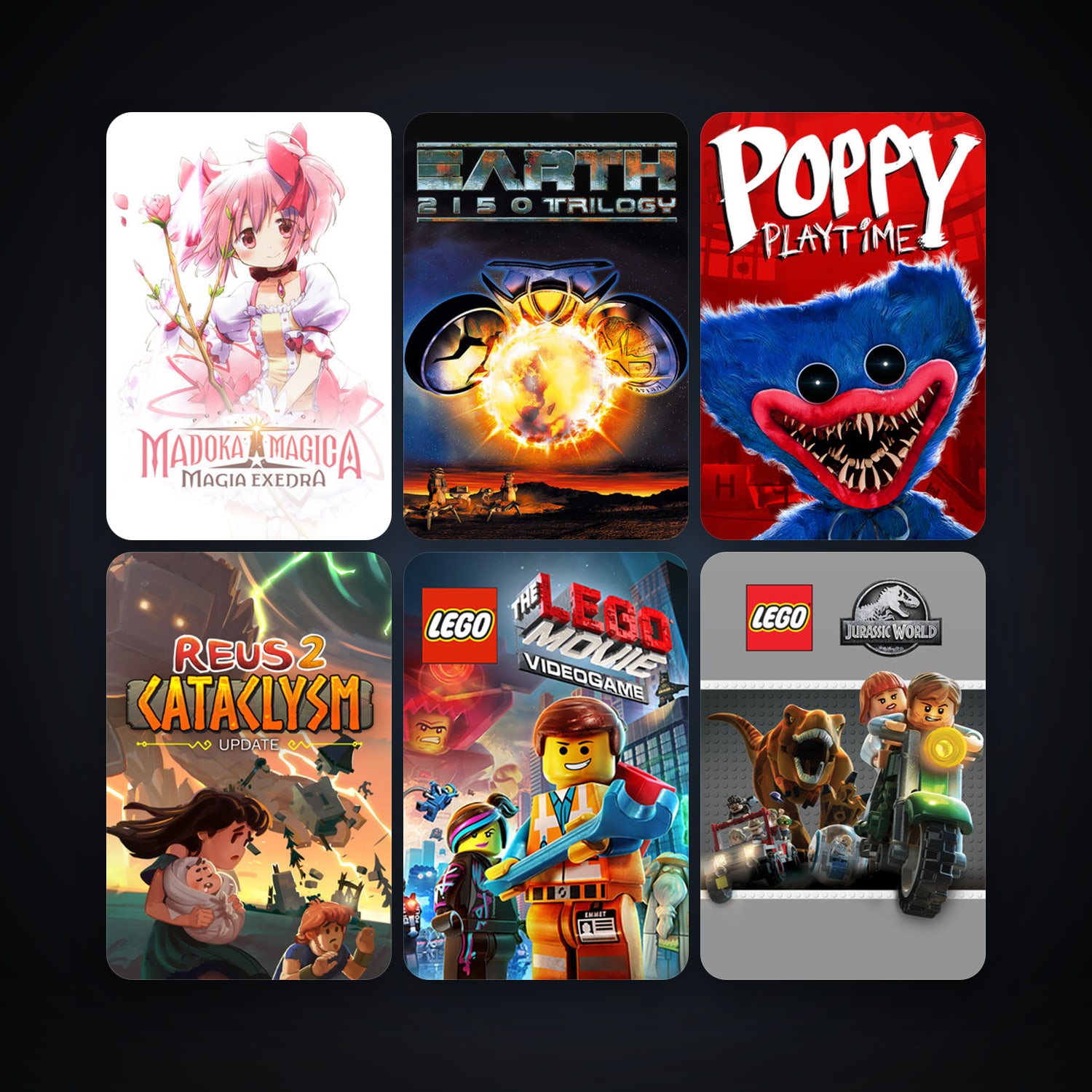 Earth 2150 Trilogy + The LEGO Movie - Videogame, 11 games, clean — HabibiAccounts