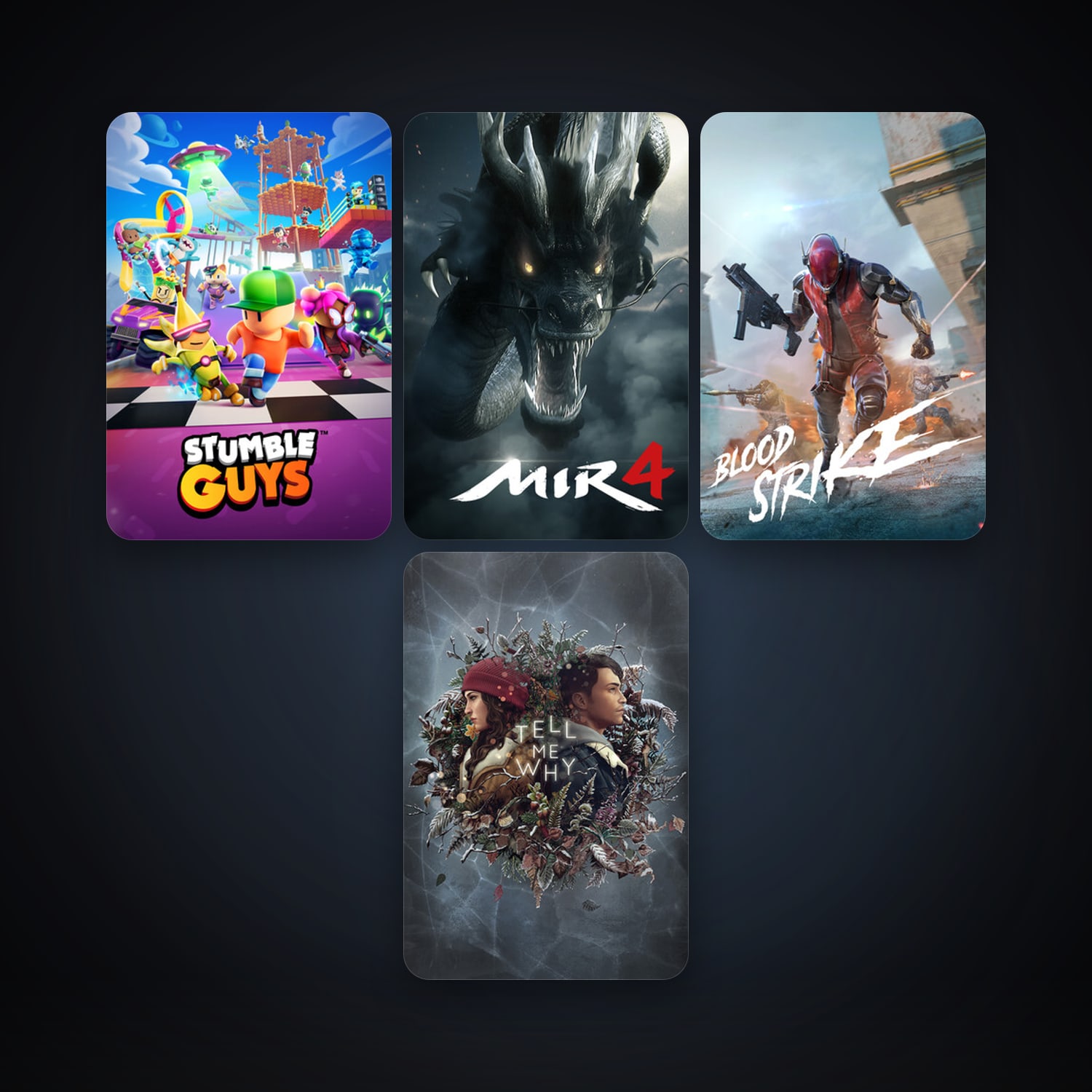 Tell Me Why + MIR4, 8 games, clean — HabibiAccounts
