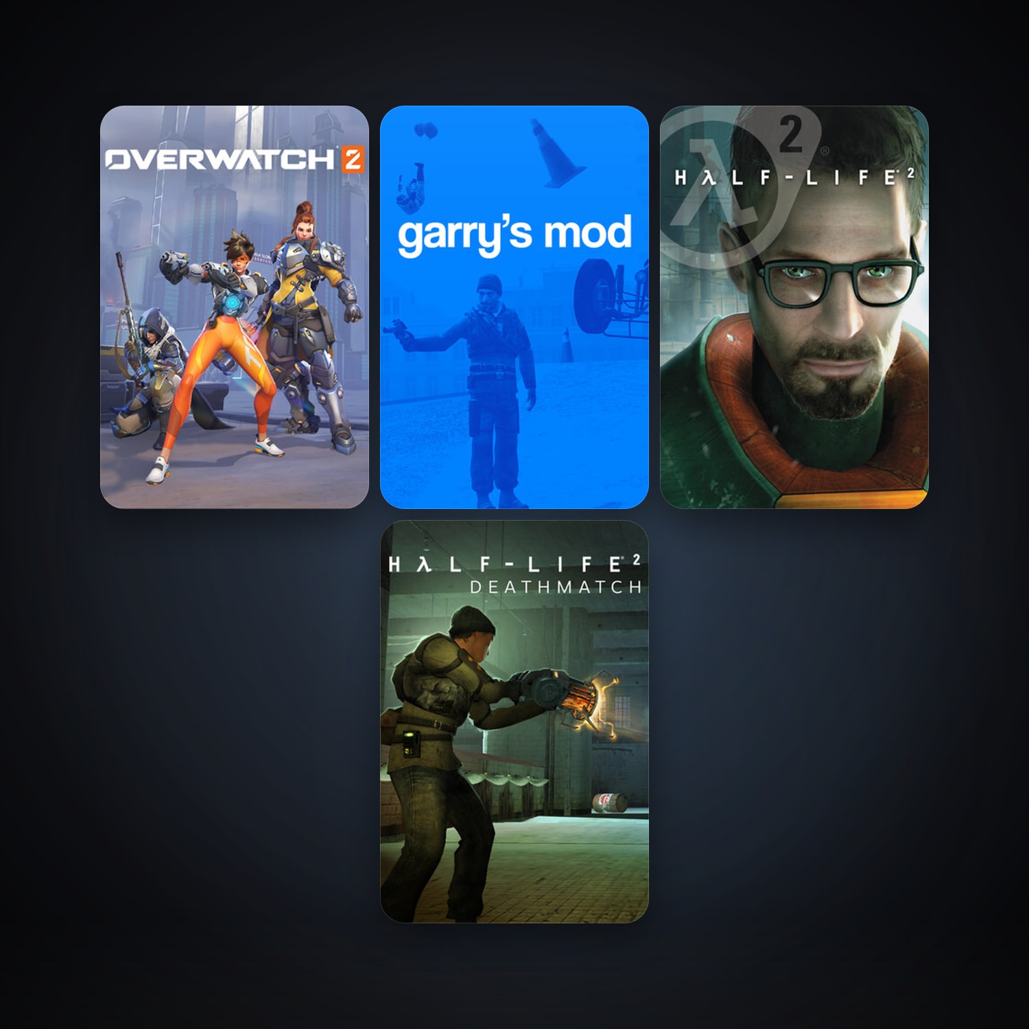 Half-Life 2 + Half-Life 2: Deathmatch, 18 games, clean — HabibiAccounts