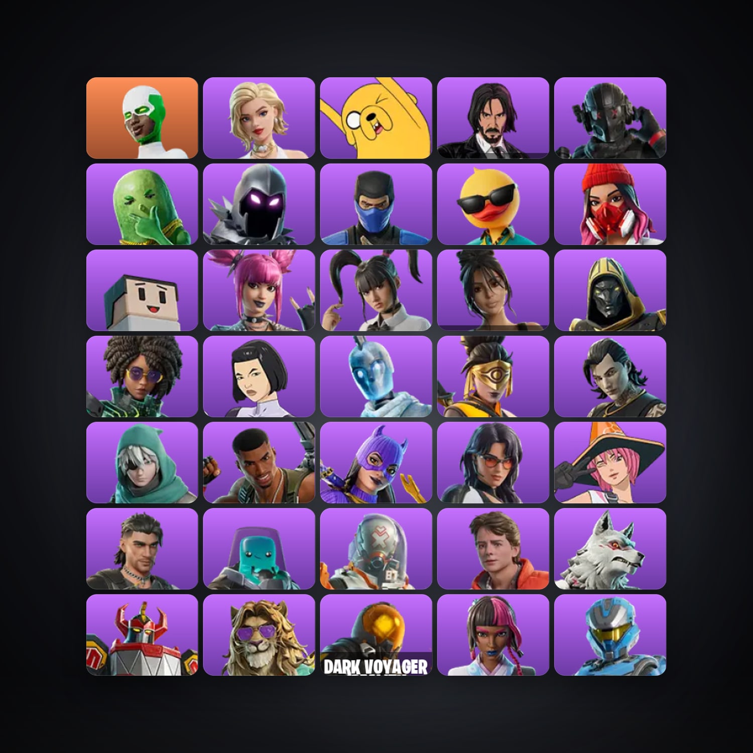 Fortnite account with Renegade Raider & Backlash — 69 skins — 1.6K V-Bucks — lvl 1948 — HabibiAccounts