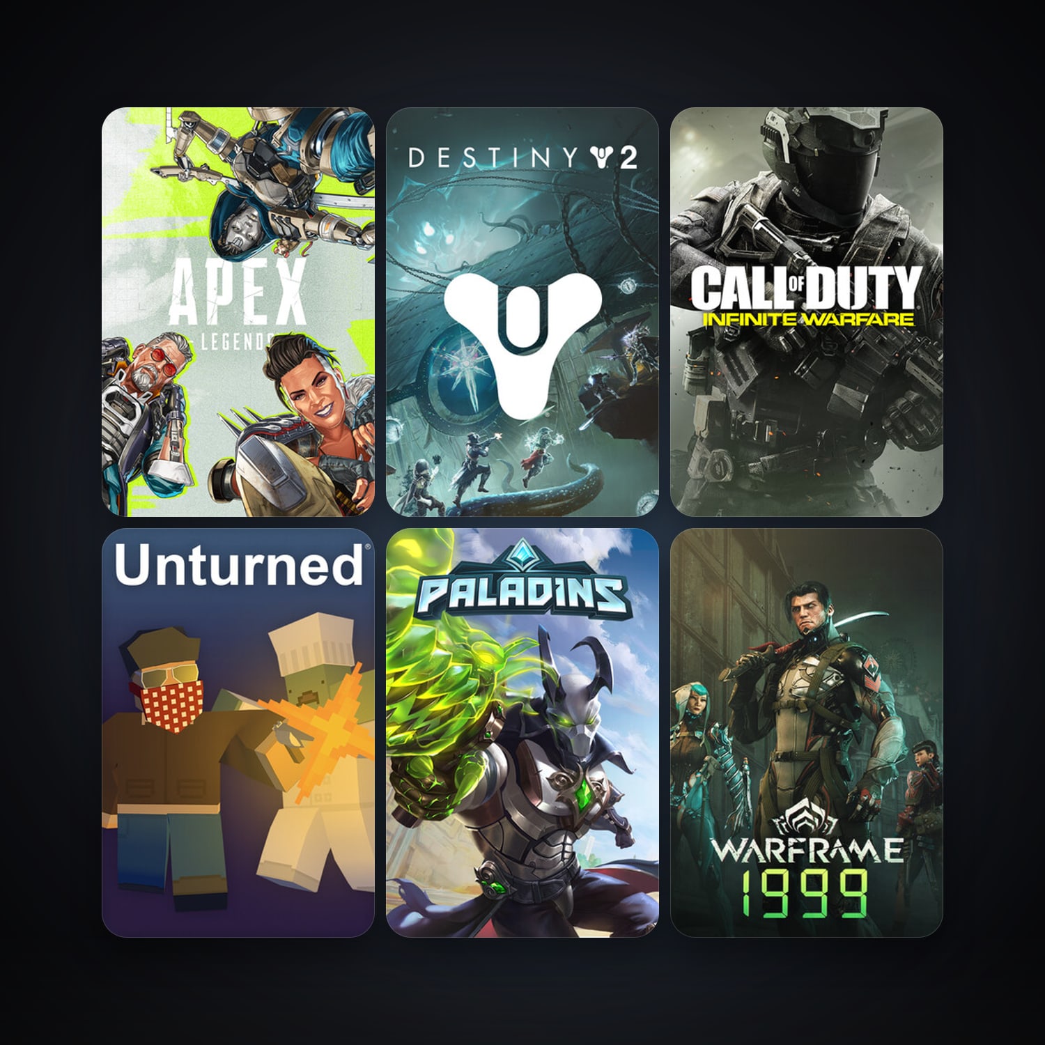 Free CS2 (No Prime) + Warframe, 36 games, clean — HabibiAccounts