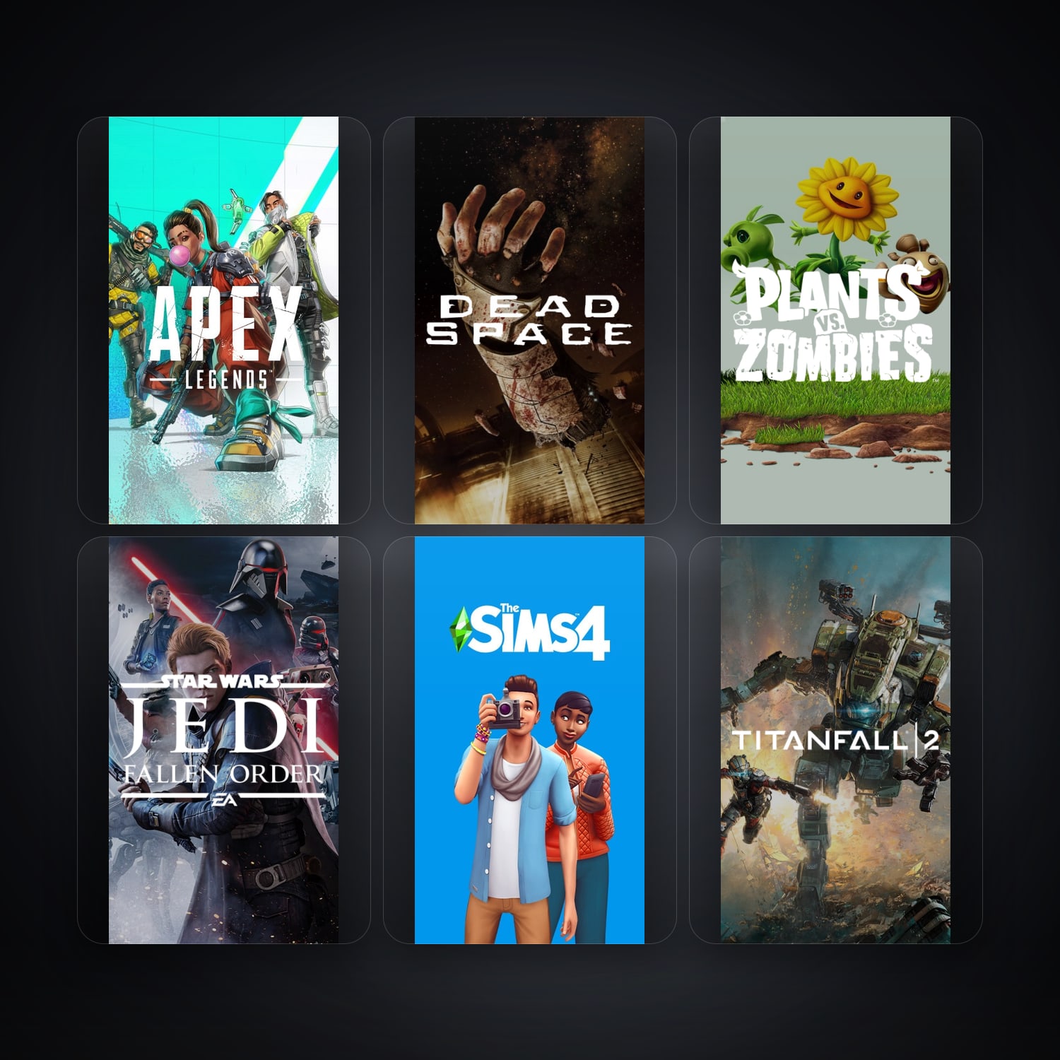 EA Apex Legends + Dead Space (2008) — UY — 6 games — HabibiAccounts