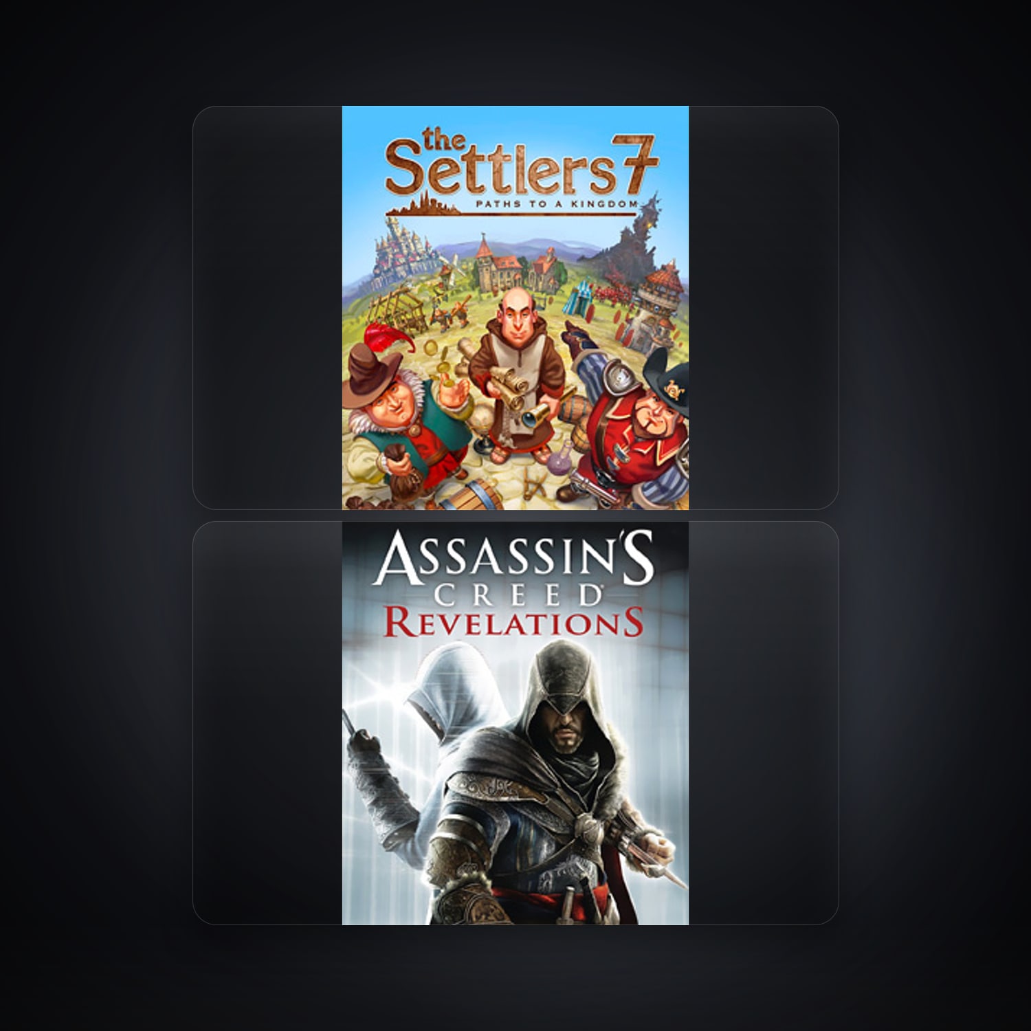 Ubisoft The Settlers 7: Paths to a Kingdom + Assassin's Creed Revelations — IT — HabibiAccounts