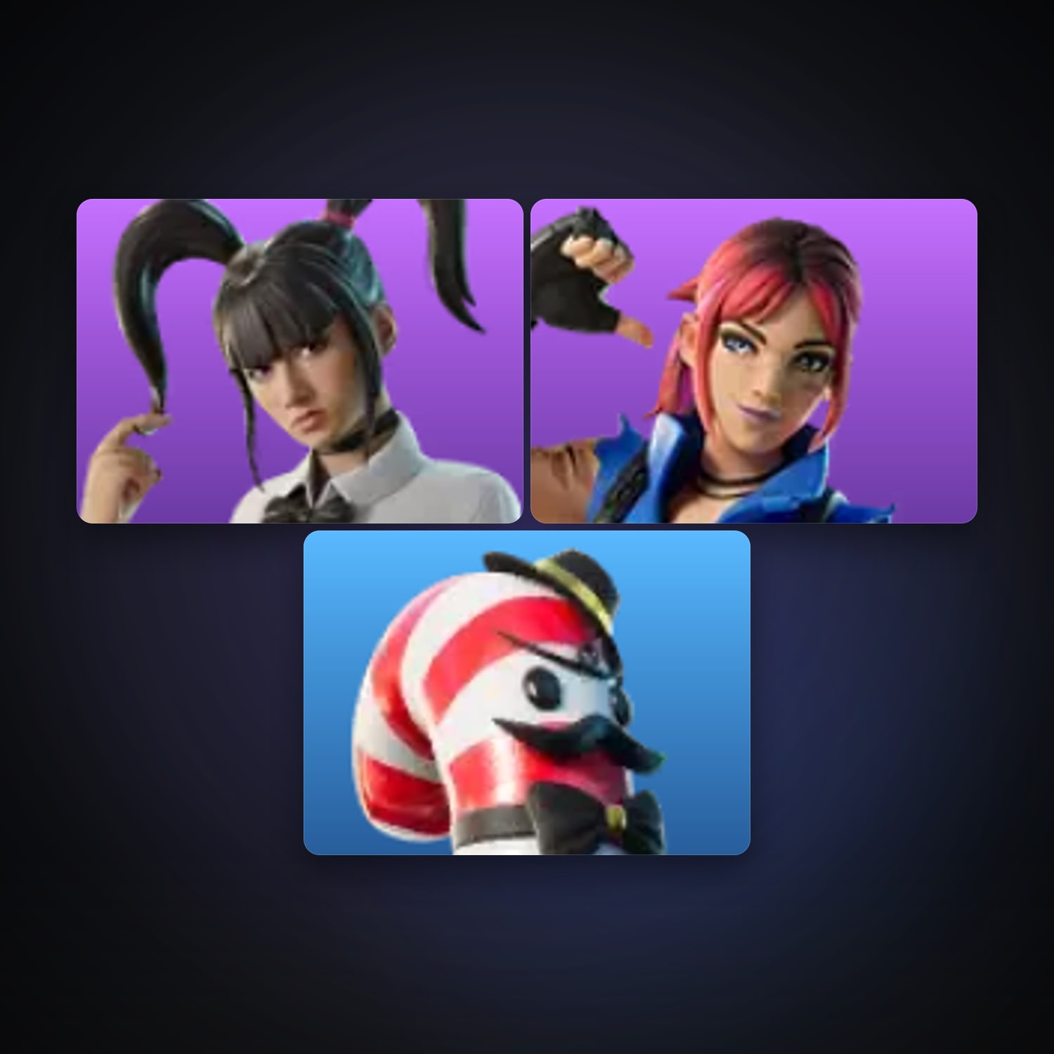 Fortnite account with Yuki Yubari & Explorer Emilie — 3 skins — 200 V-Bucks — lvl 54 — HabibiAccounts
