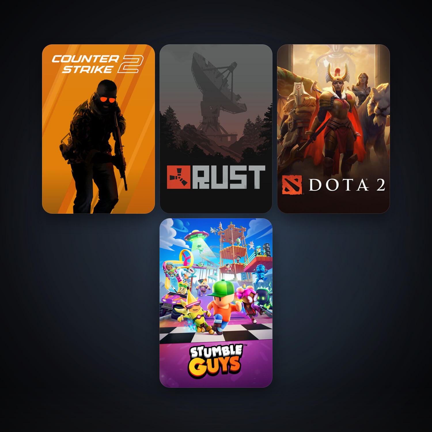 Dota 2 + CS2 Prime, 13 games, clean · 264001977 — HabibiAccounts