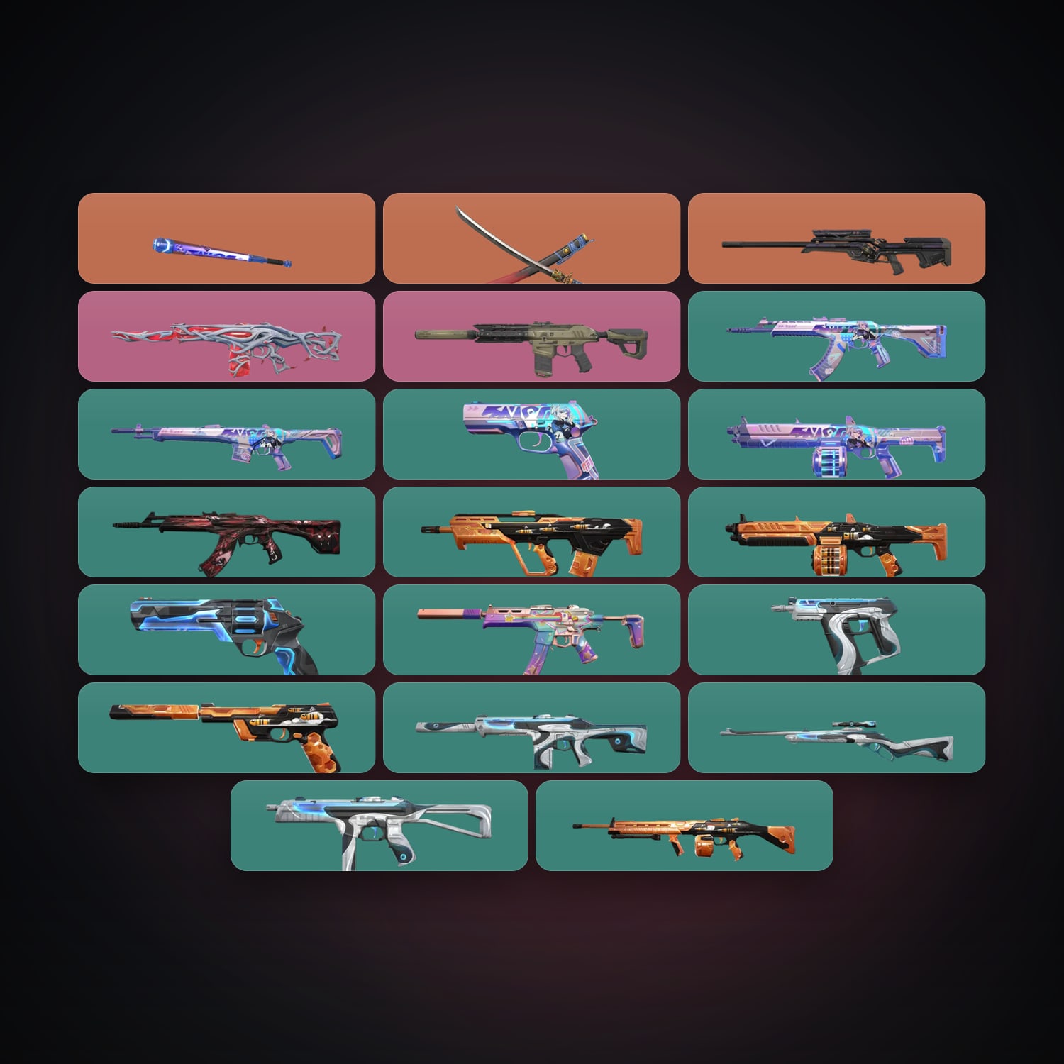 EU Gold 2 locker — 2 knives, 20 skins, lvl 88 — HabibiAccounts