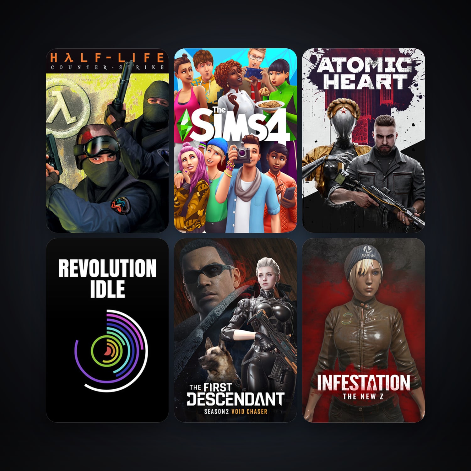 Counter-Strike + ARK: The Survival Of The Fittest, 18 games, clean — HabibiAccounts