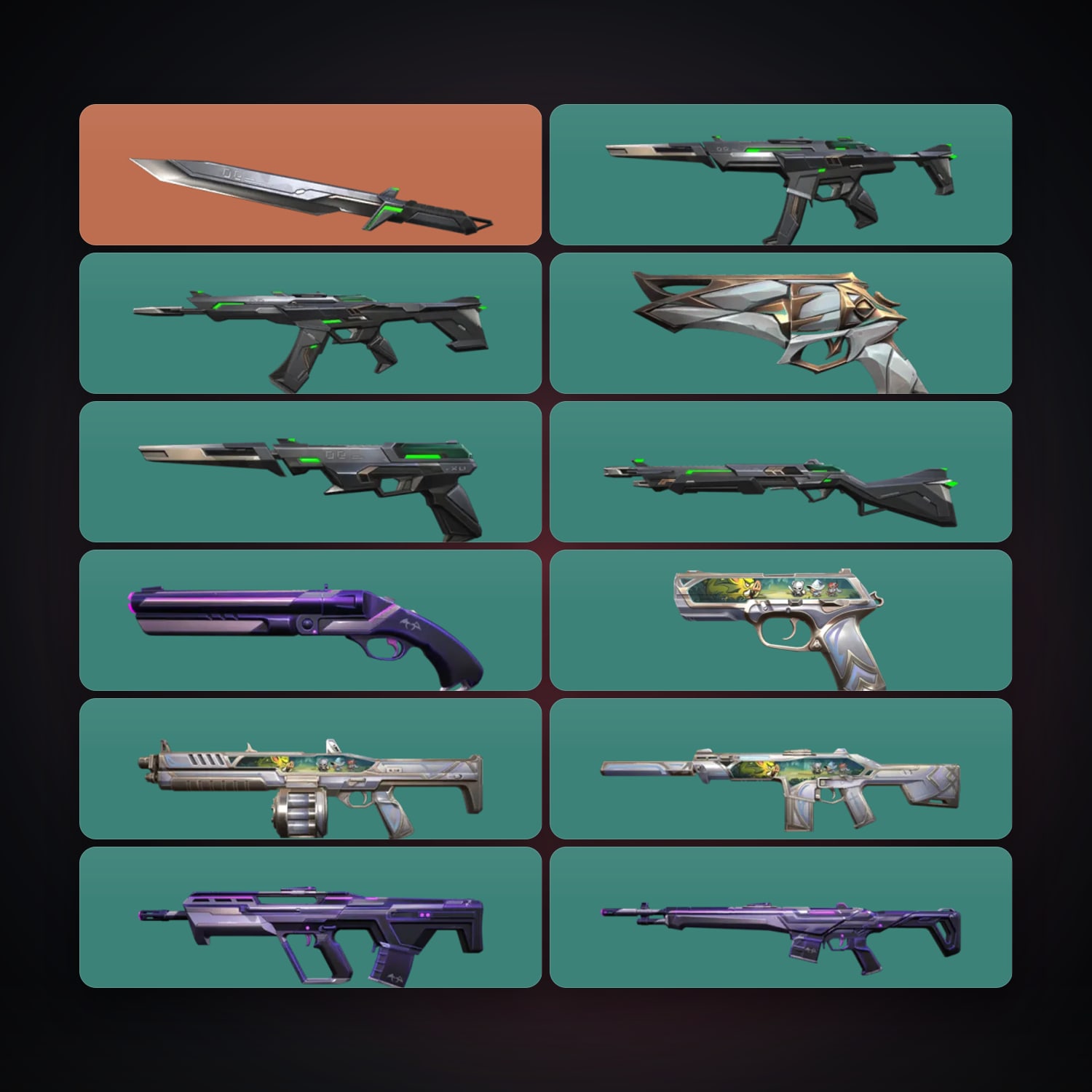 AP Gold 2 locker — 1 knives, 13 skins, lvl 69 — HabibiAccounts