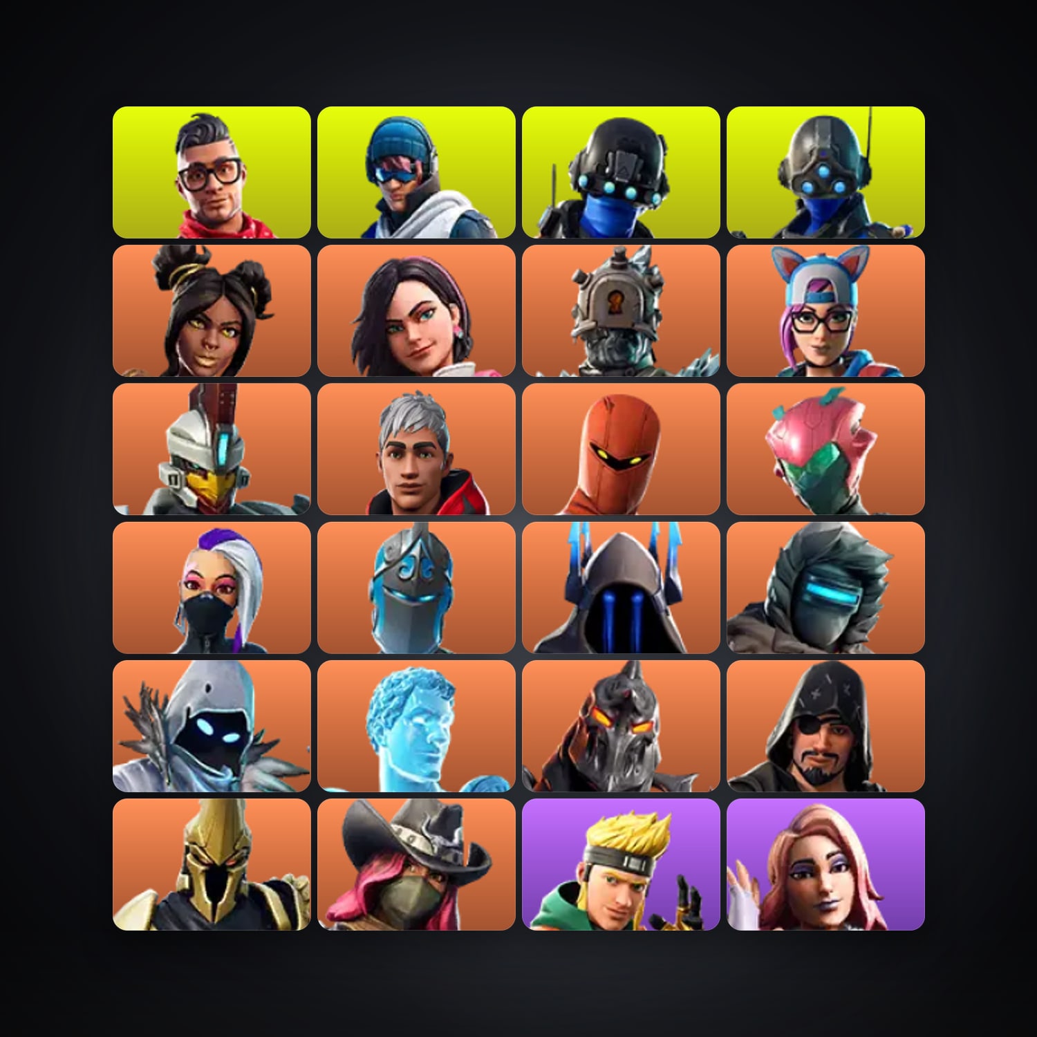 Fortnite account with Peely & Prodigy — 63 skins — 200 V-Bucks — lvl 1067 — HabibiAccounts
