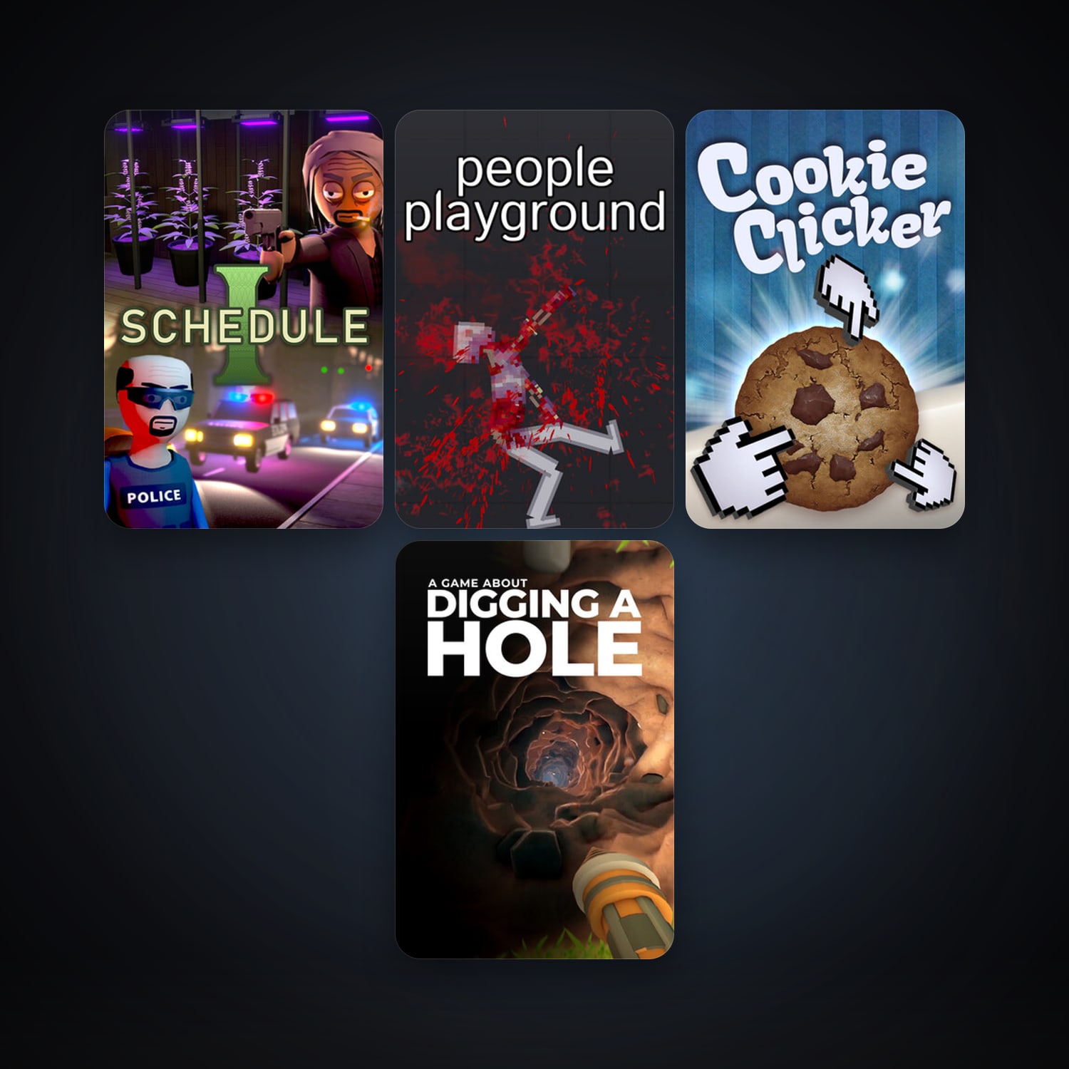 Portal + People Playground, 10 games, clean — HabibiAccounts