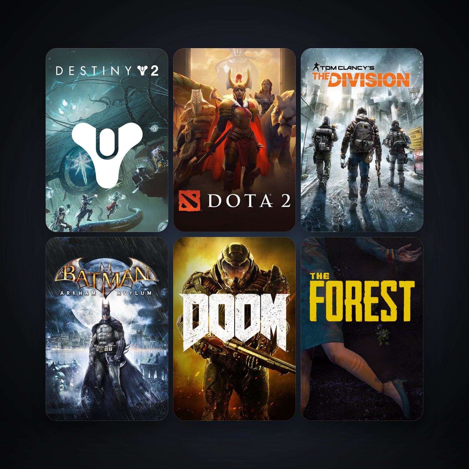 Dota 2 + Aliens vs. Predator, 23 games, clean — HabibiAccounts