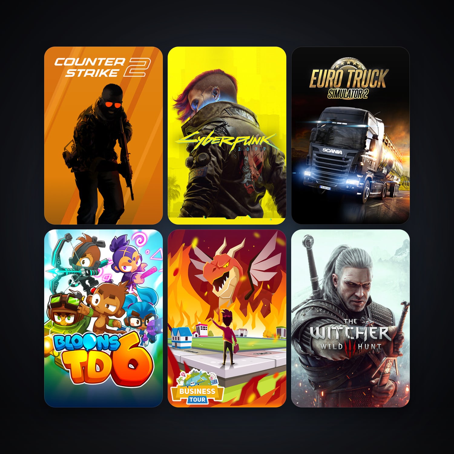 CS2 Prime + Euro Truck Simulator 2, 35 games, clean — HabibiAccounts