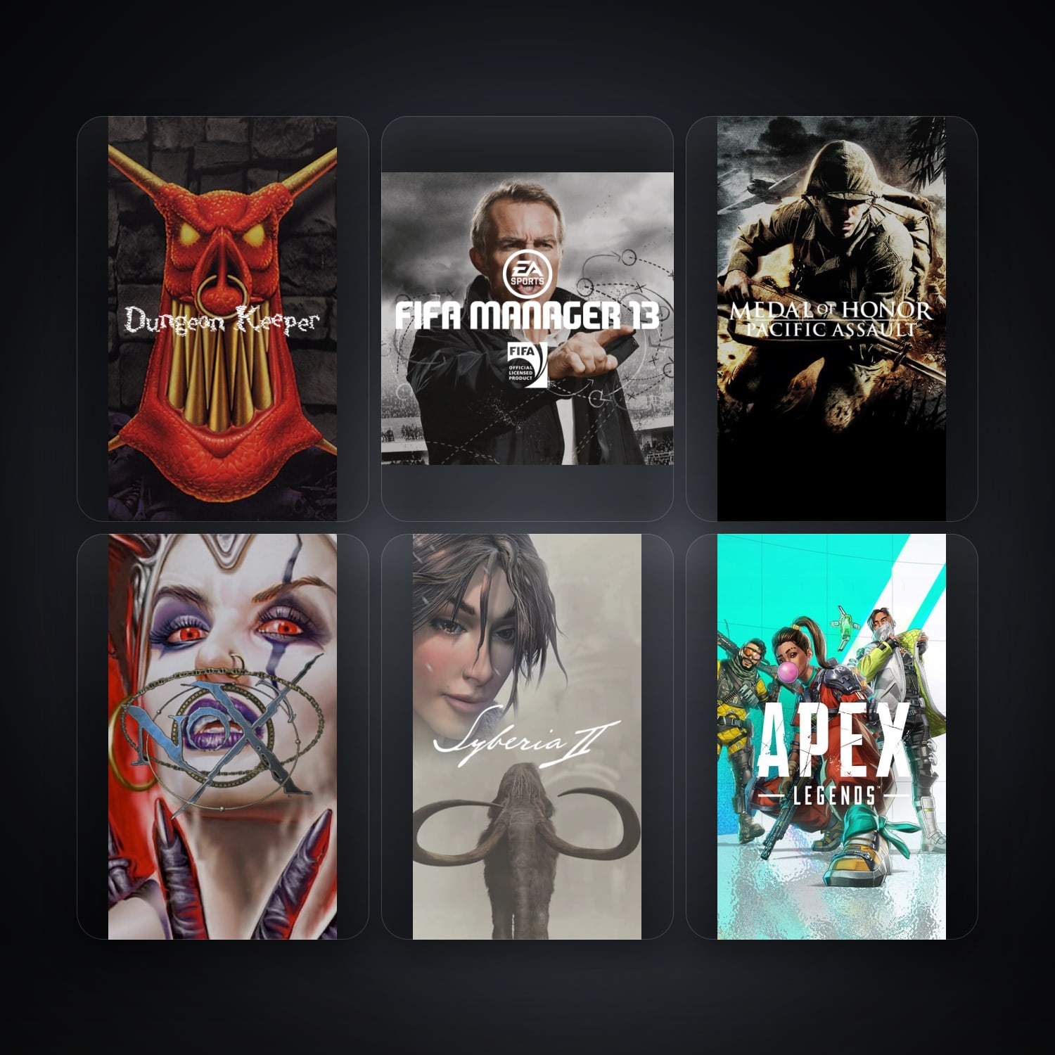 EA Dungeon Keeper + FIFA Manager 13 — DE — 6 games — HabibiAccounts