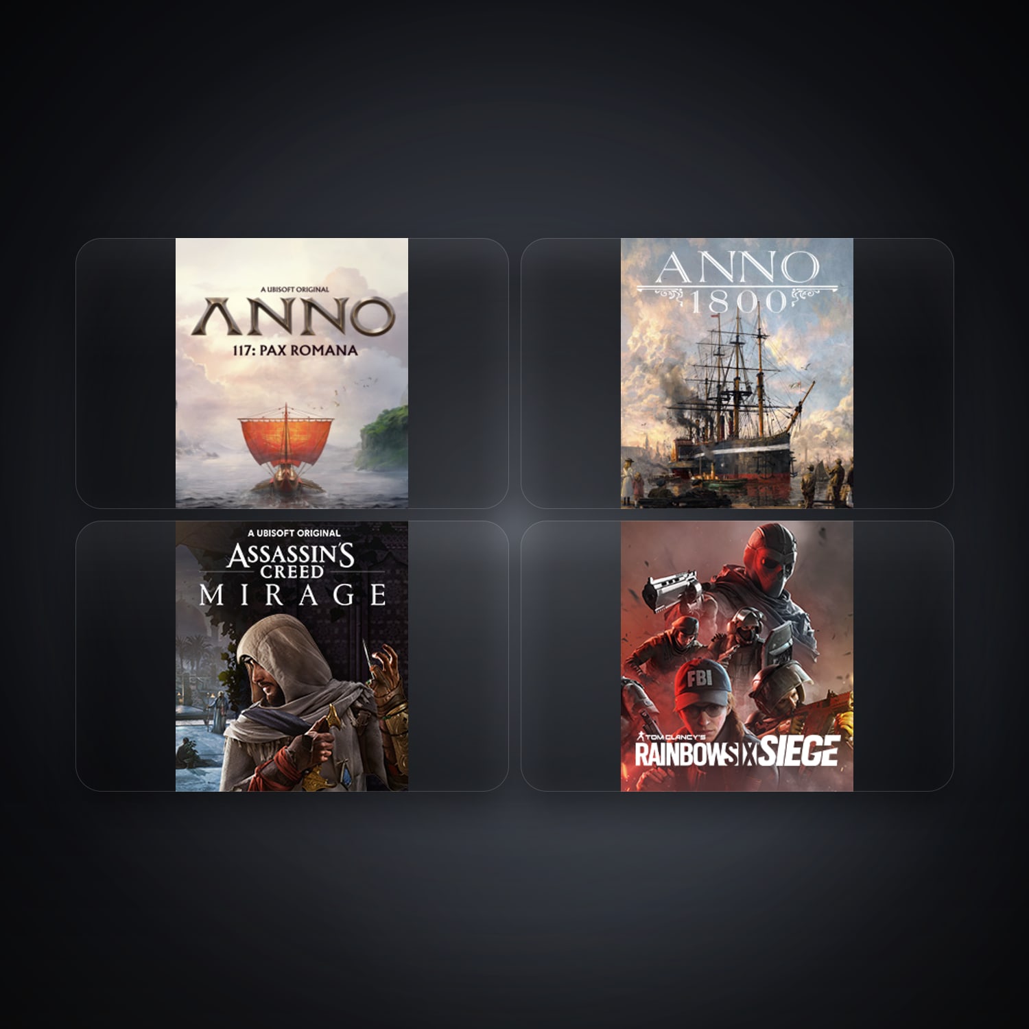Ubisoft Anno 117 Closed Beta + Anno 1800 — DE — 4 games — HabibiAccounts