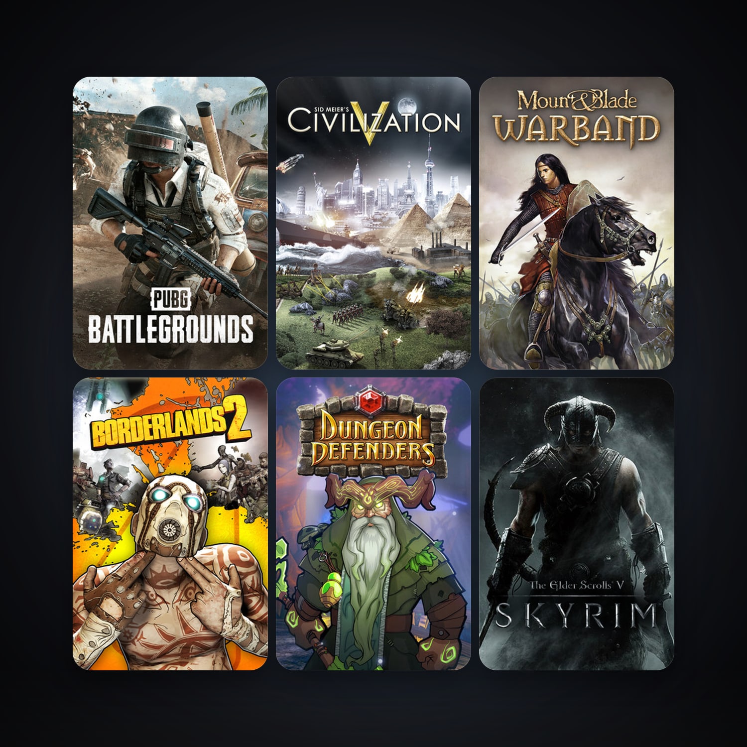 Sid Meier's Civilization V + Stronghold Crusader HD, 133 games, Steam 16, clean — HabibiAccounts
