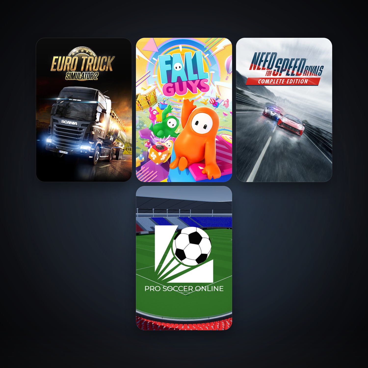 Steam account: RaceRoom Racing Experience + Euro Truck Simulator 2, 7 games, clean — HabibiAccounts