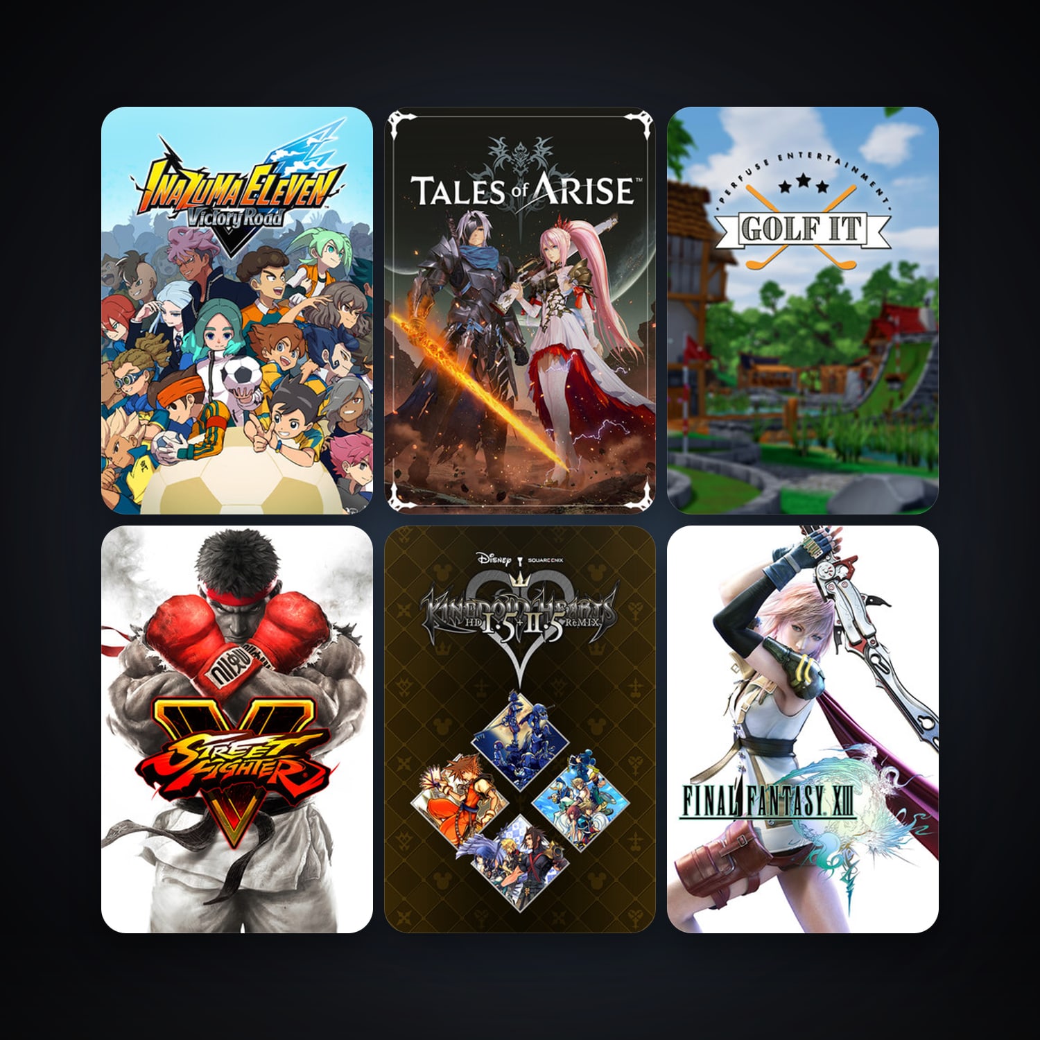 FINAL FANTASY XIII + FINAL FANTASY XIII-2, 20 games, clean — HabibiAccounts