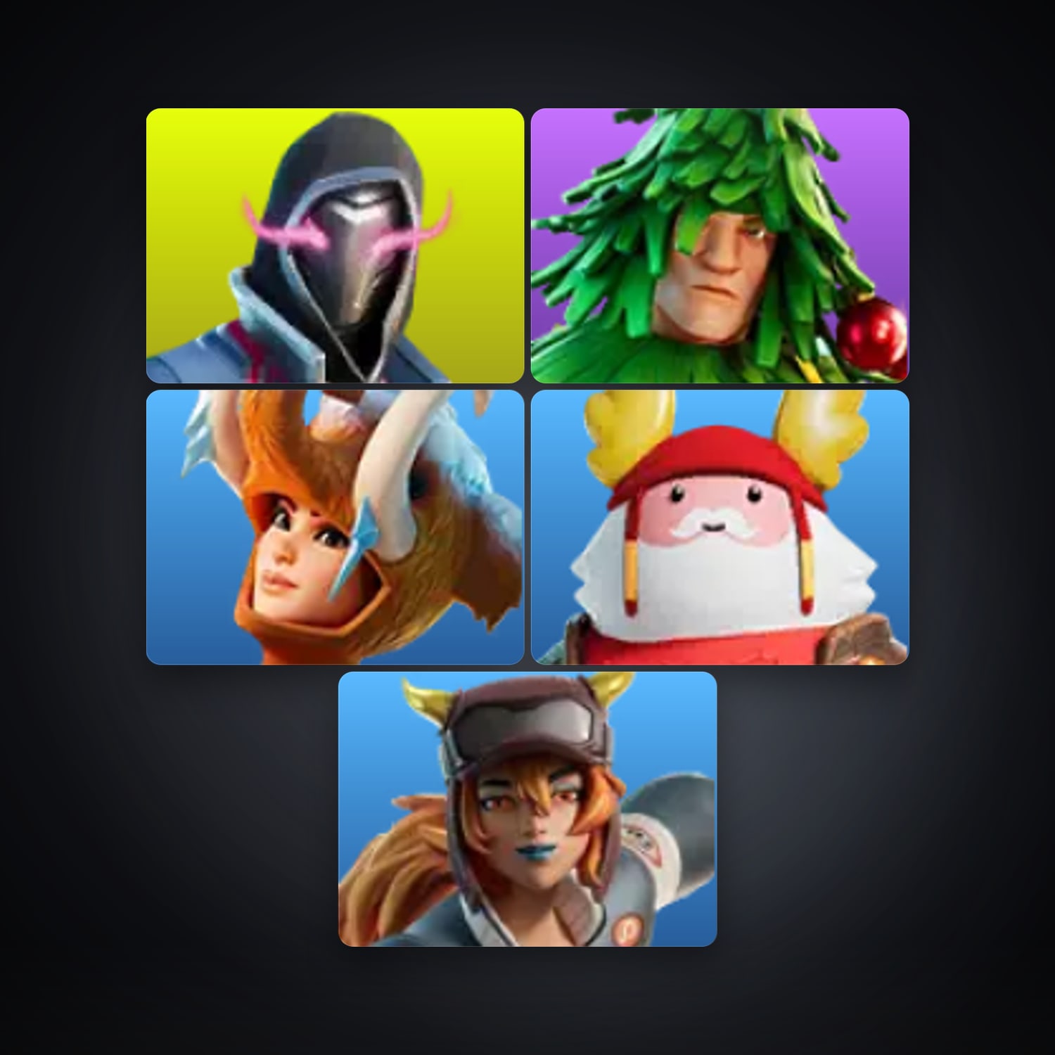 Fortnite account with Xander & Lt. Evergreen — 5 skins — 400 V-Bucks — lvl 221 — HabibiAccounts