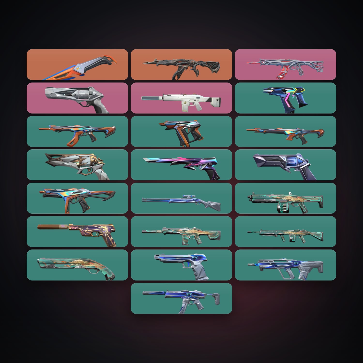 AP Gold 3 locker — 1 knives, 22 skins, lvl 118 — HabibiAccounts