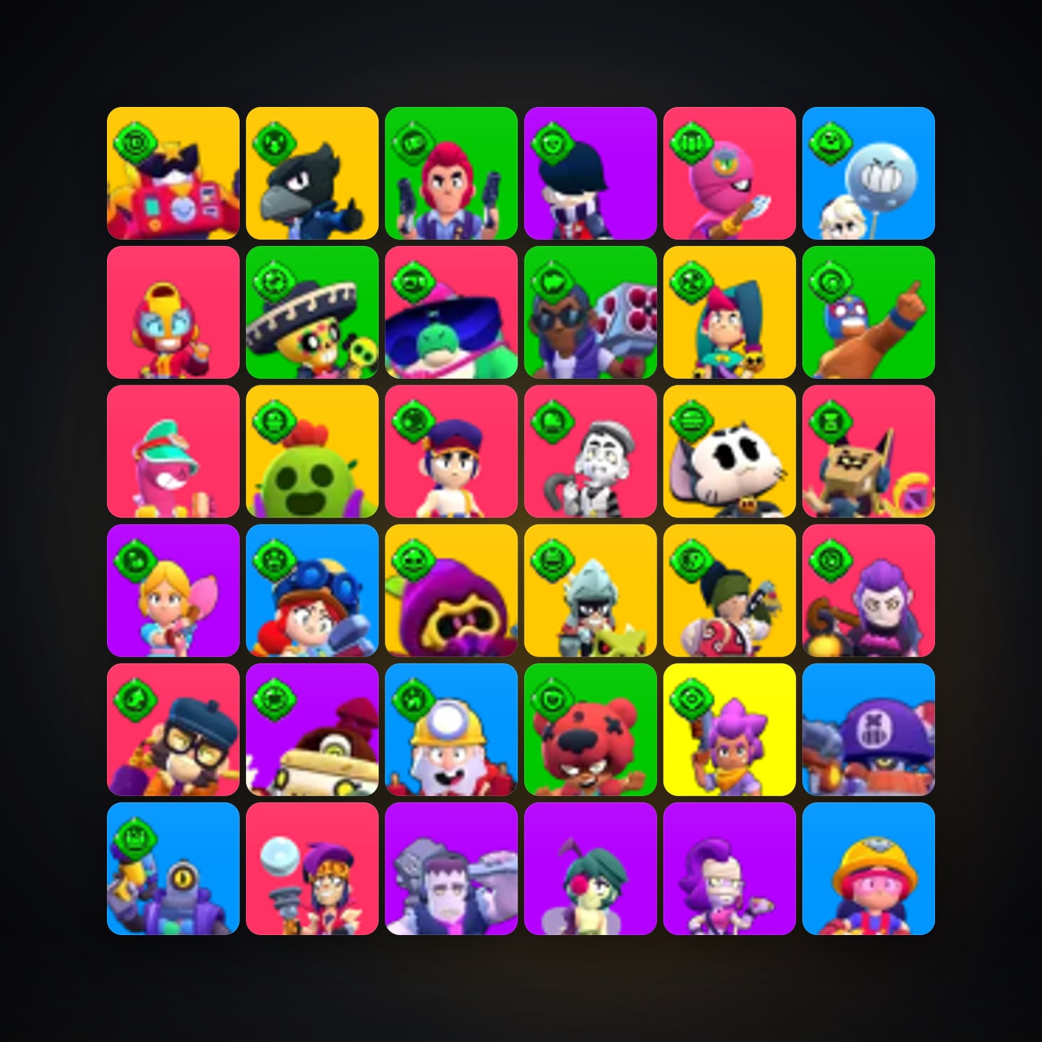 106 Brawlers | 60.9K Trophies — Supercell Account — HabibiAccounts