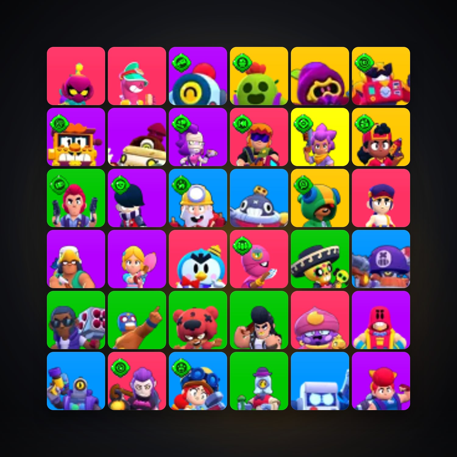 107 Brawlers | 26.1K Trophies — Supercell Account — HabibiAccounts
