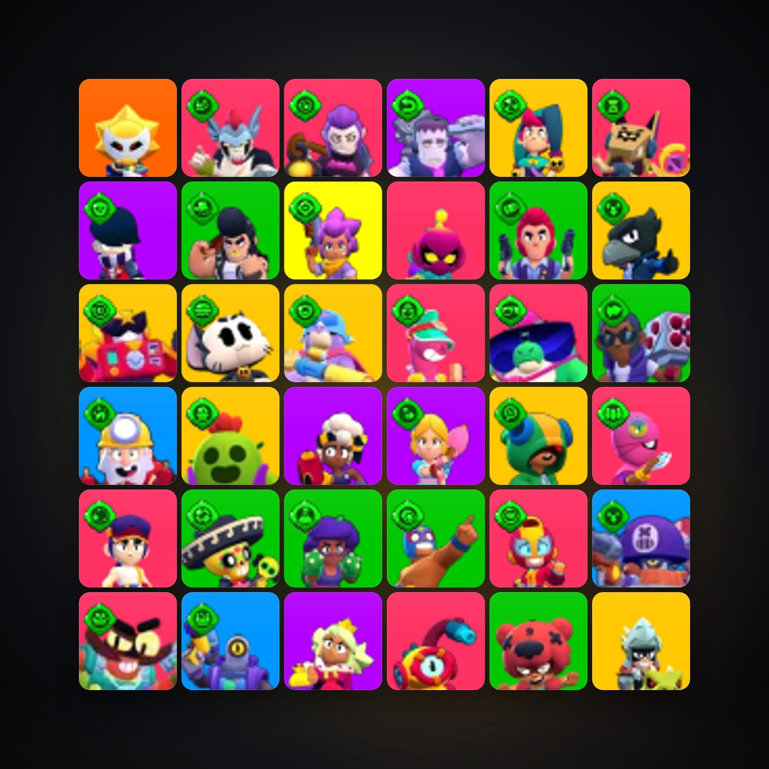105 Brawlers | 47.8K Trophies — Supercell Account — HabibiAccounts