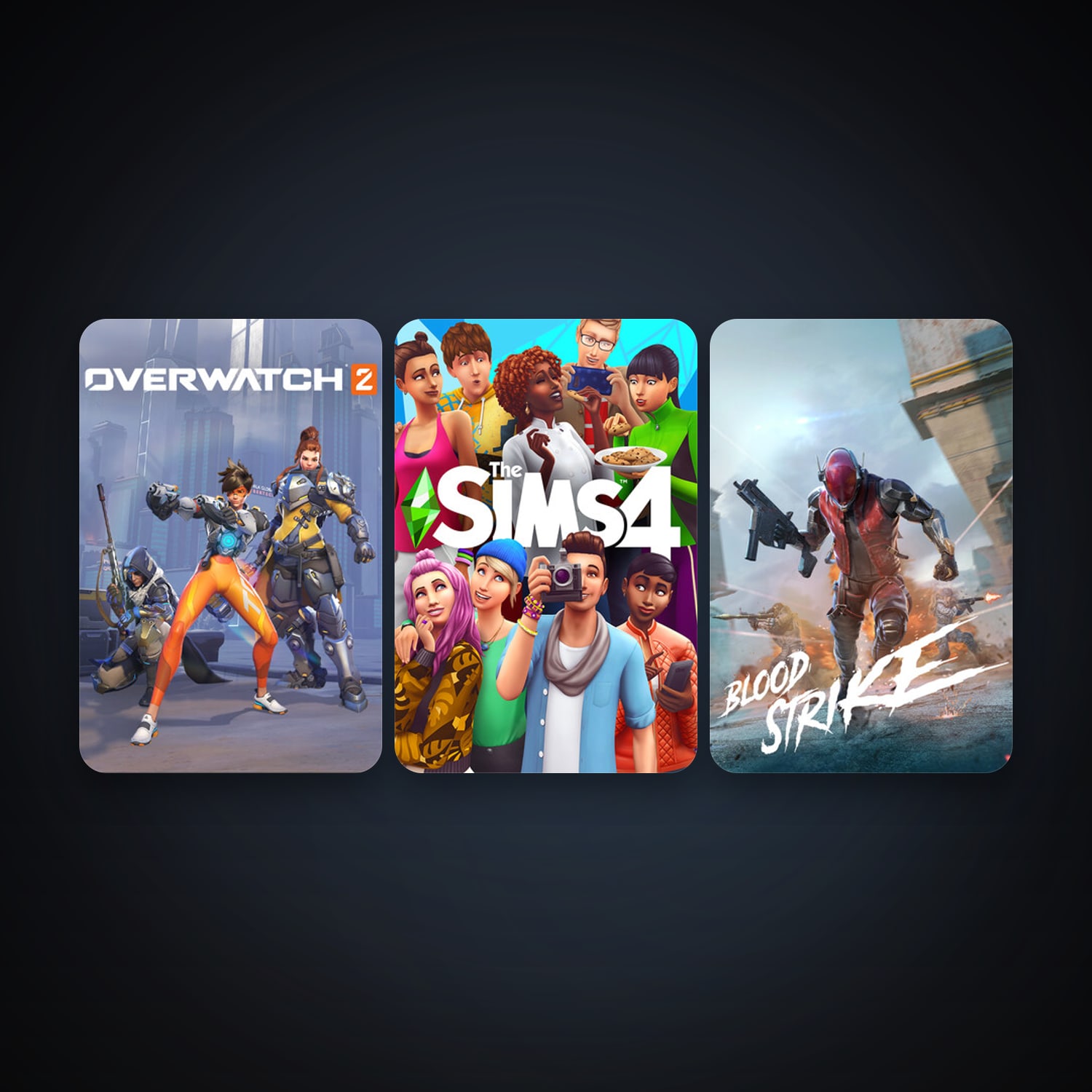 The Sims 4 + Overwatch 2, 9 games, clean — HabibiAccounts