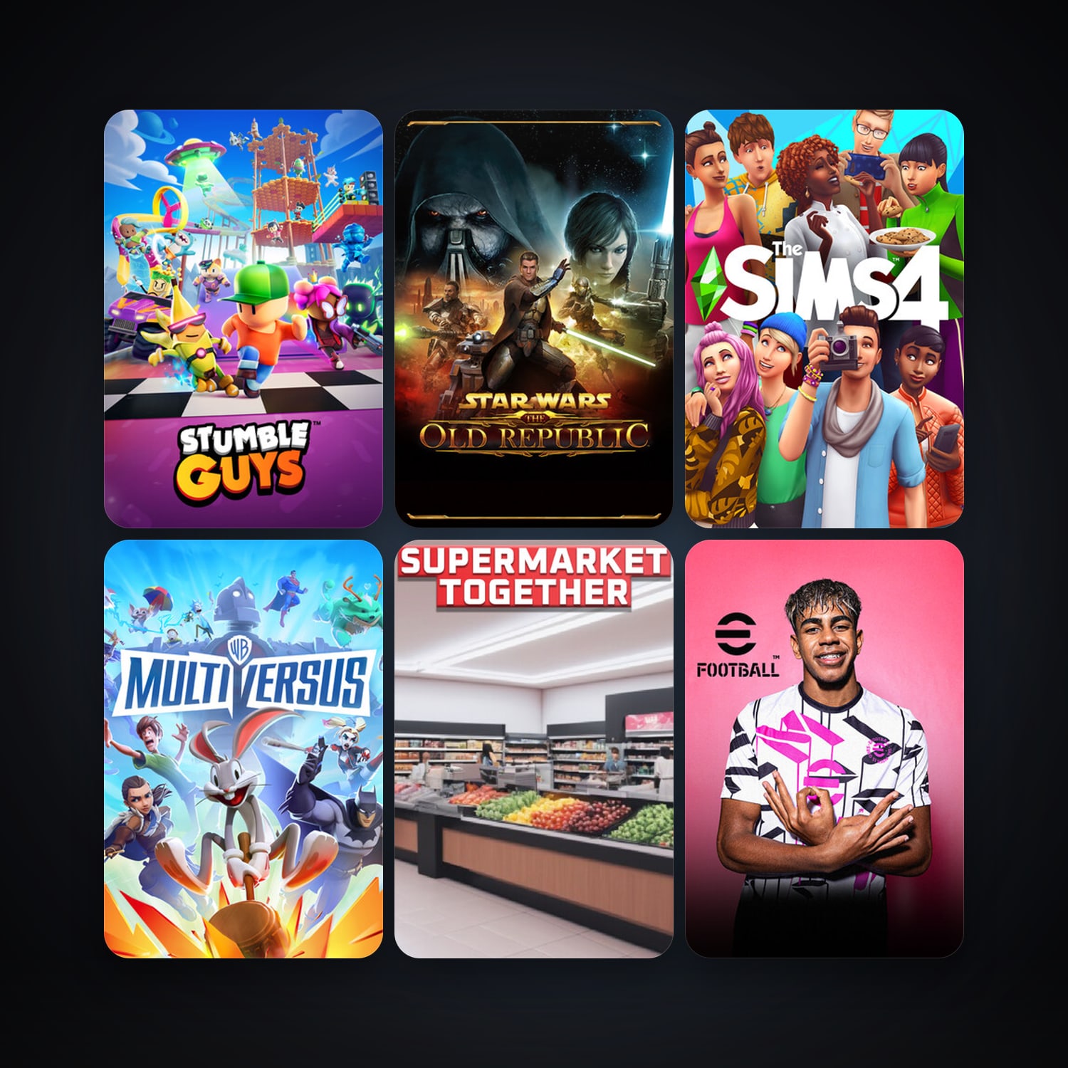 The Sims 4 + STAR WARS: The Old Republic, 18 games, clean — HabibiAccounts