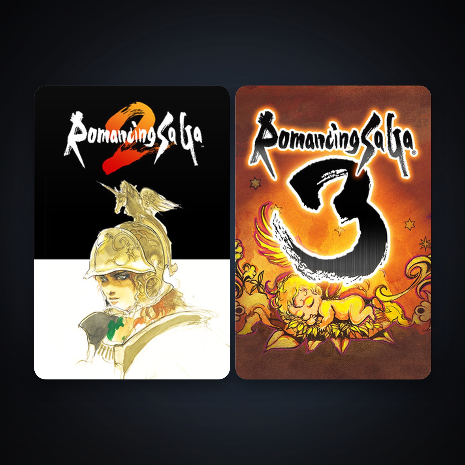 Romancing SaGa 2 + Romancing SaGa 3, 4 games, clean — HabibiAccounts