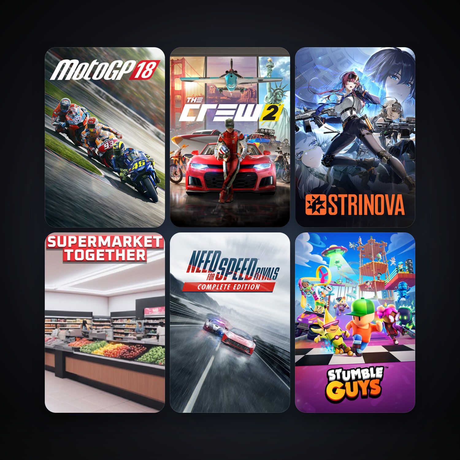 Free CS2 (No Prime) + The Crew 2, 11 games, clean — HabibiAccounts