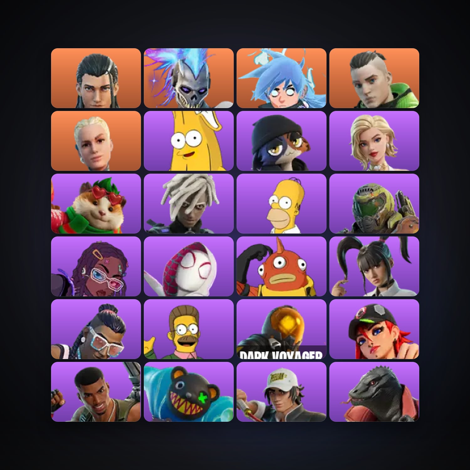 Fortnite account with The Ageless & Renzo the Destroyer — 39 skins — 1.4K V-Bucks — lvl 750 — HabibiAccounts