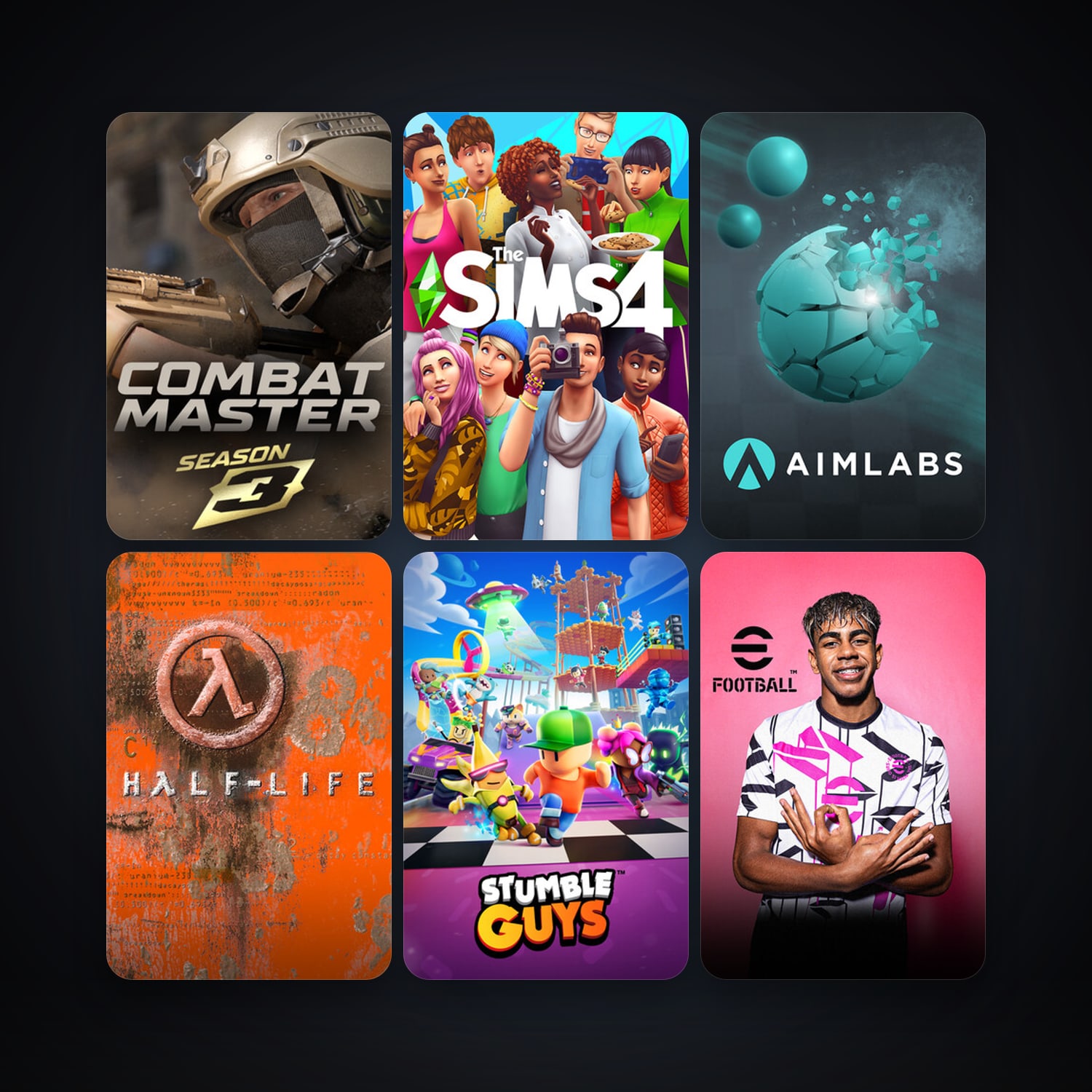 Steam account: Half-Life + Half-Life 2, 33 games, clean — HabibiAccounts