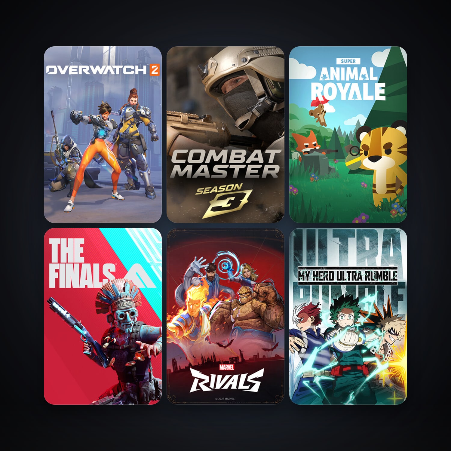 Aimlabs + Super Animal Royale, 19 games, clean — HabibiAccounts
