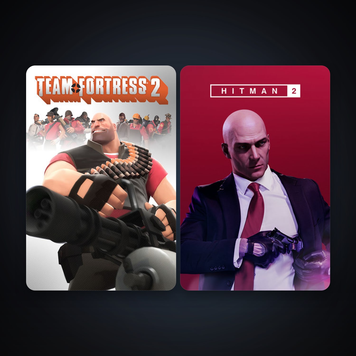 Steam account: Team Fortress 2 + HITMAN 2, 3 games, clean — HabibiAccounts