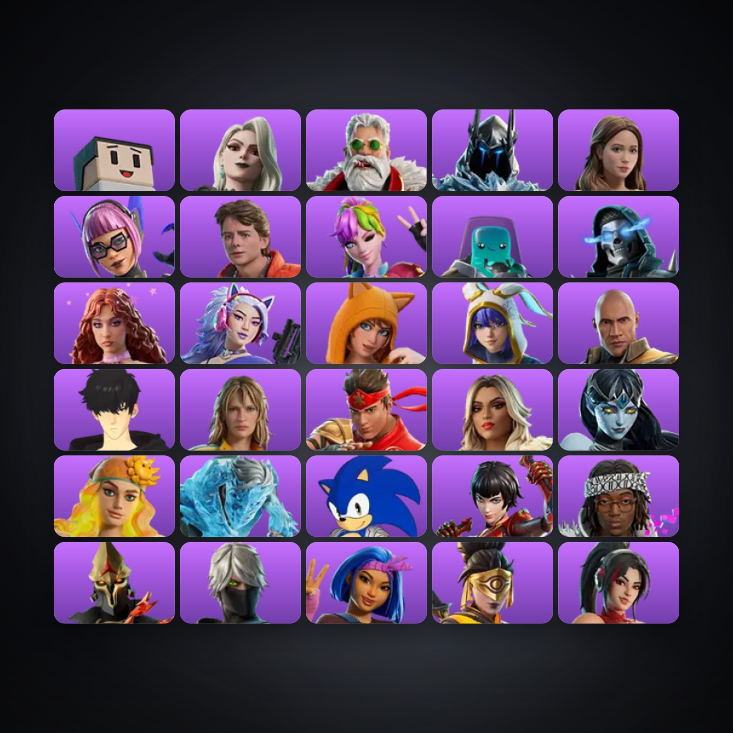 Fortnite account with Laufey & Chappell Roan — 35 skins — 150 V-Bucks — lvl 149 — HabibiAccounts