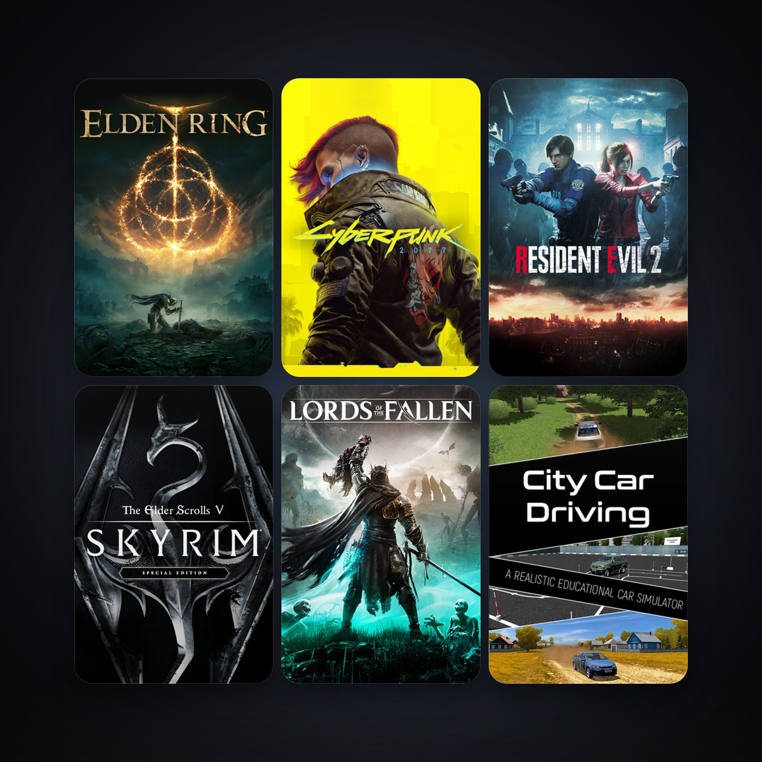 The Elder Scrolls V: Skyrim Special Edition + City Car Driving, 67 games, clean — HabibiAccounts