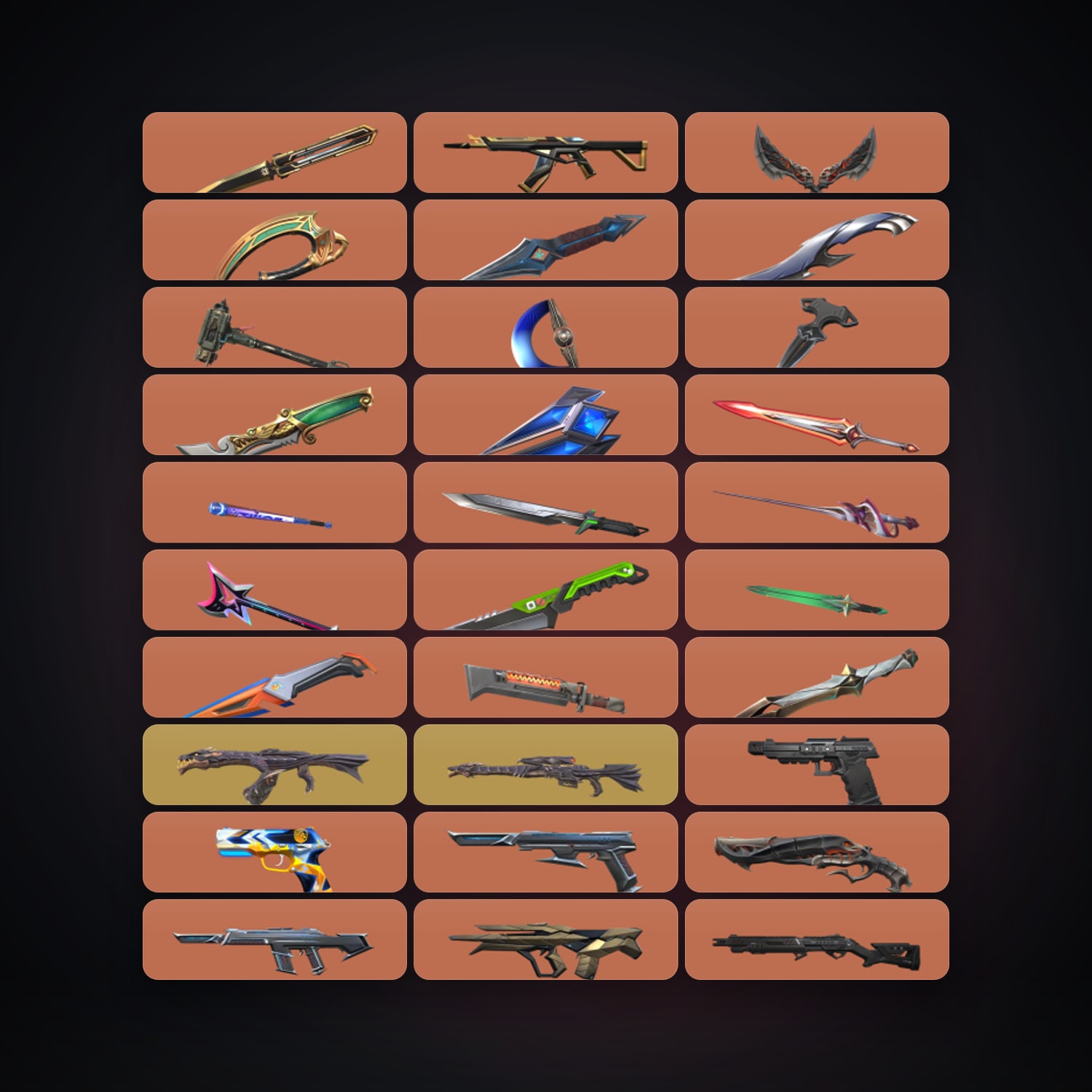 EU Diamond 1 locker — 20 knives, 211 skins, lvl 364 — HabibiAccounts