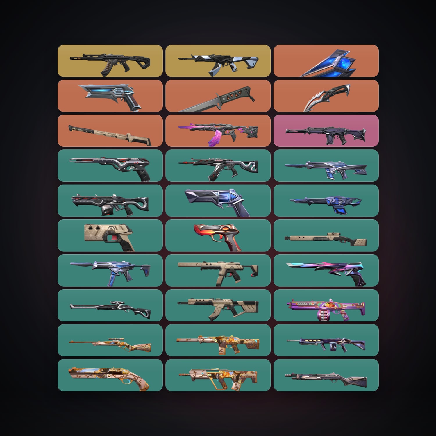 EU Silver 1 locker — 4 knives, 46 skins, lvl 111 — HabibiAccounts