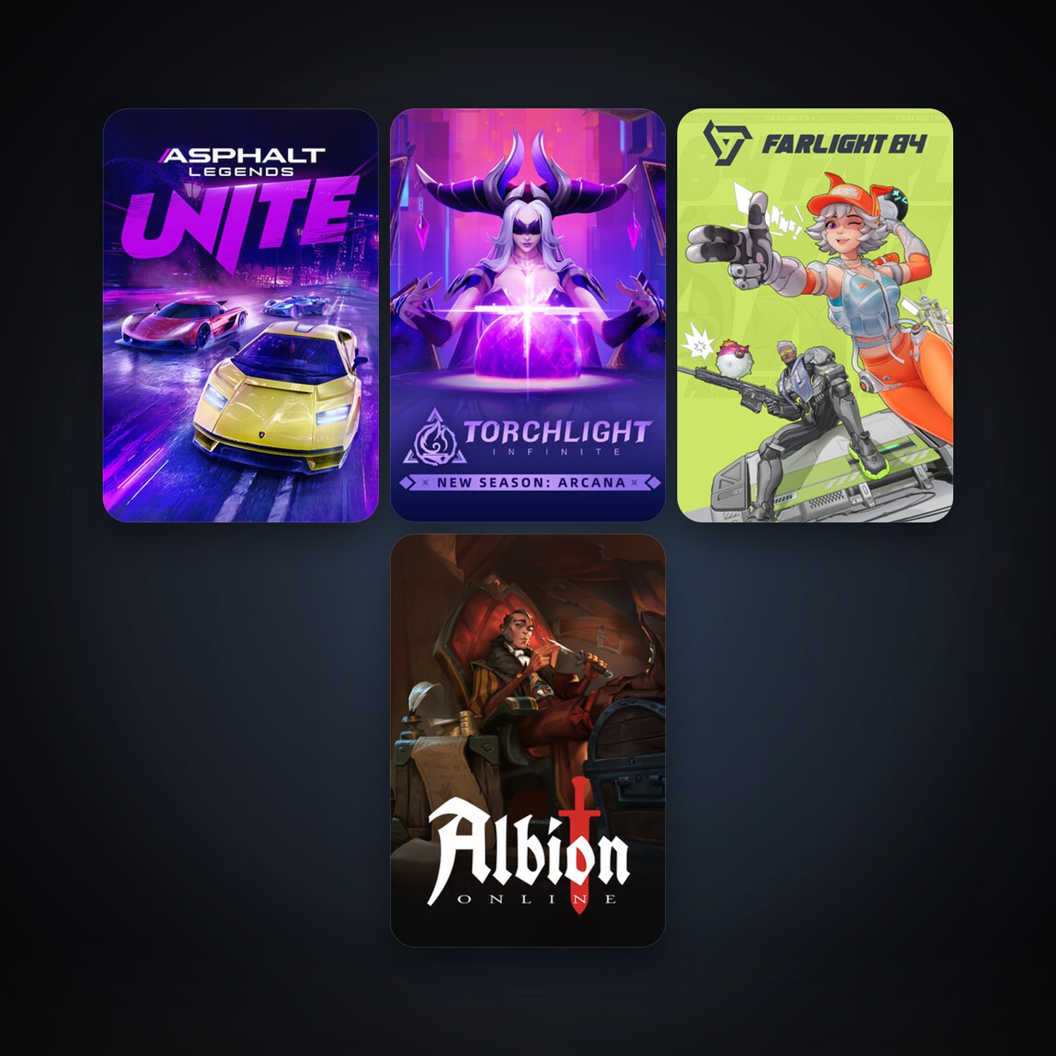 Albion Online + Eternal Return, 7 games, clean — HabibiAccounts